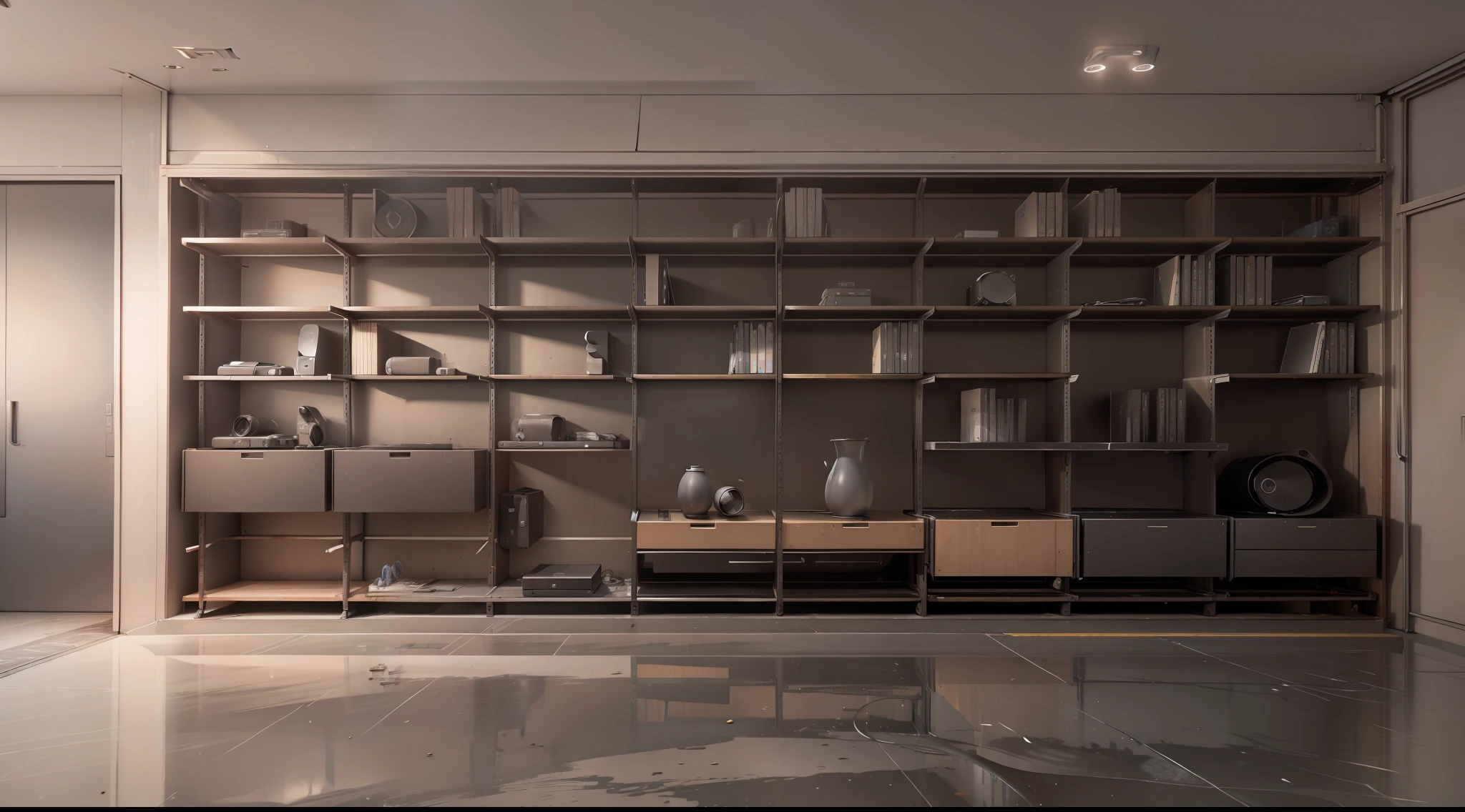 Home，Renderings，Hyper-realistic，Industrial wind，ultra-clear，detail processing