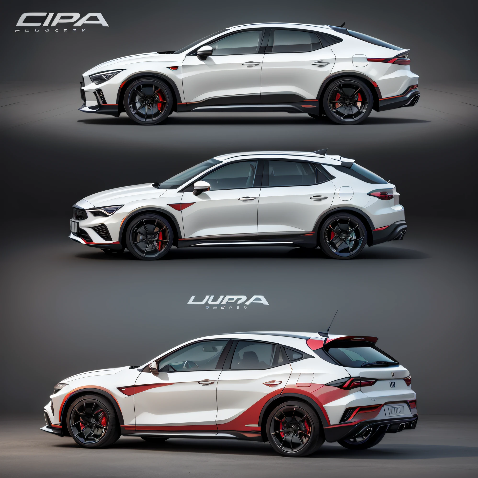 Create a new logotype of Cupra Brand Car