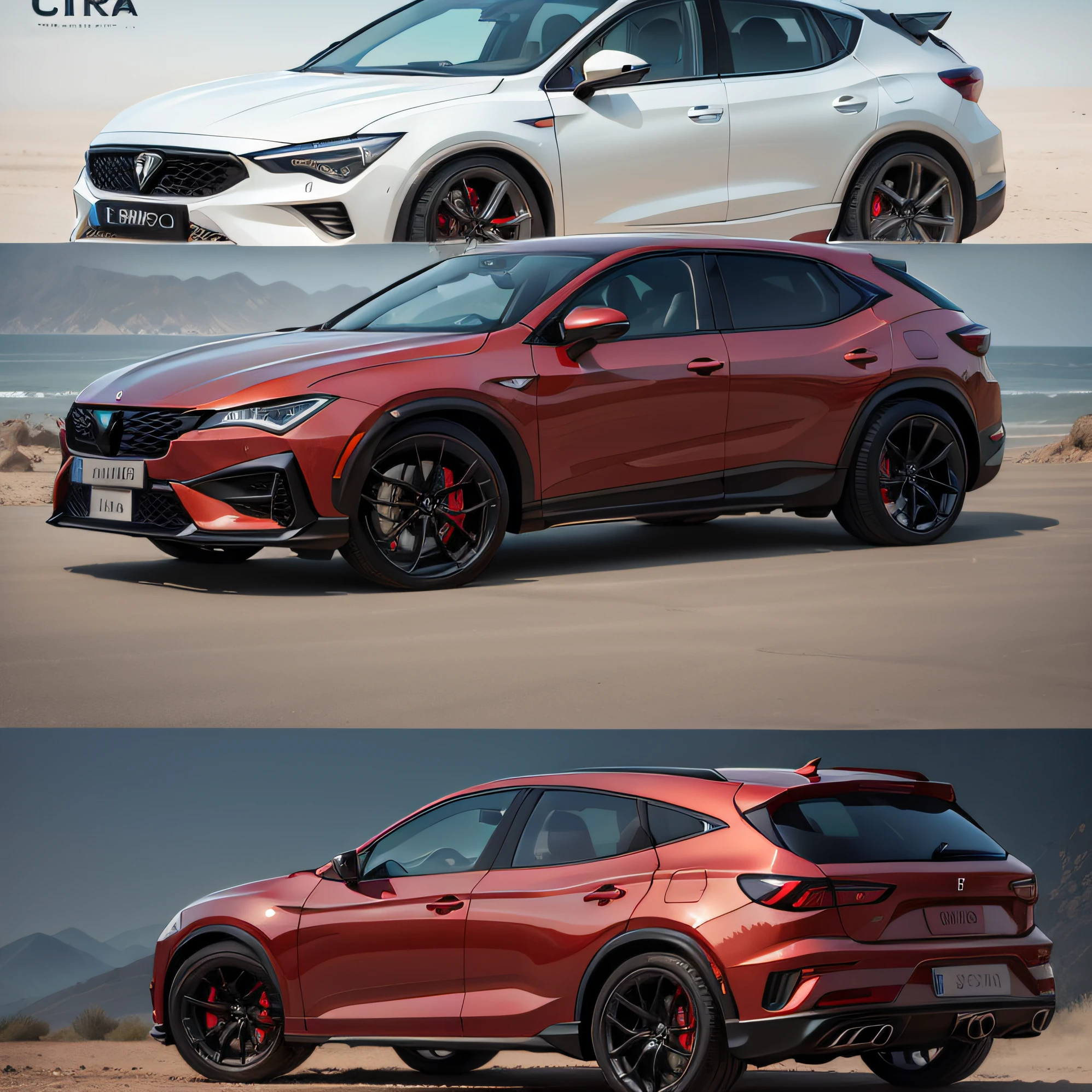 Create a new logotype of Cupra Brand Car