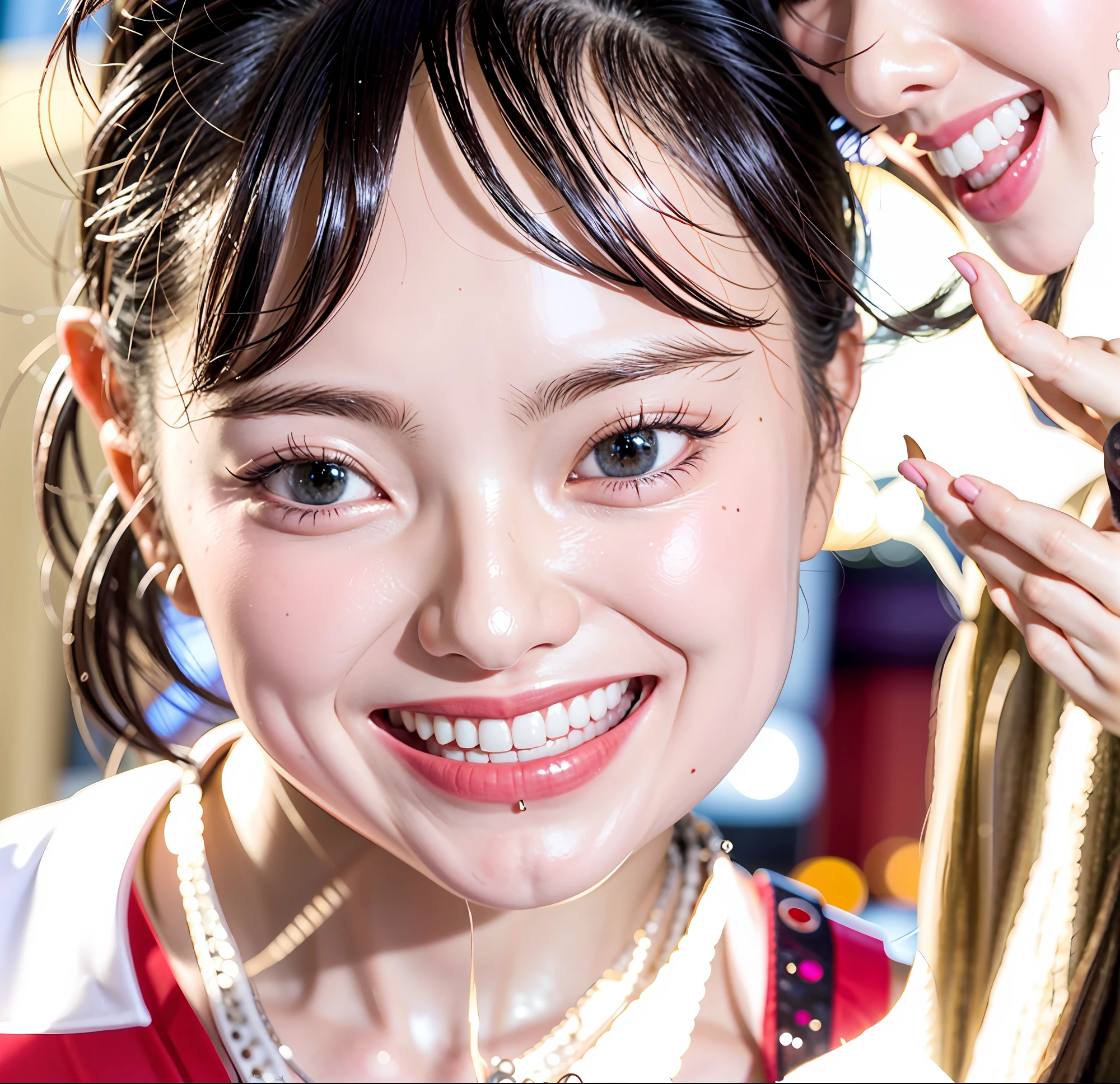 Anime manga cute happy Laugh very happily