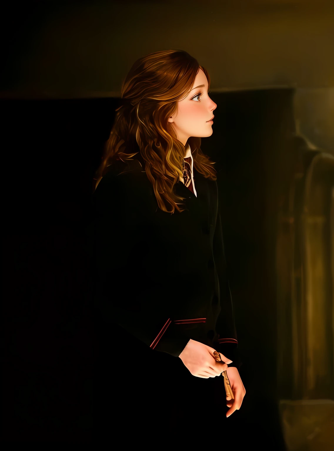 red brown hair