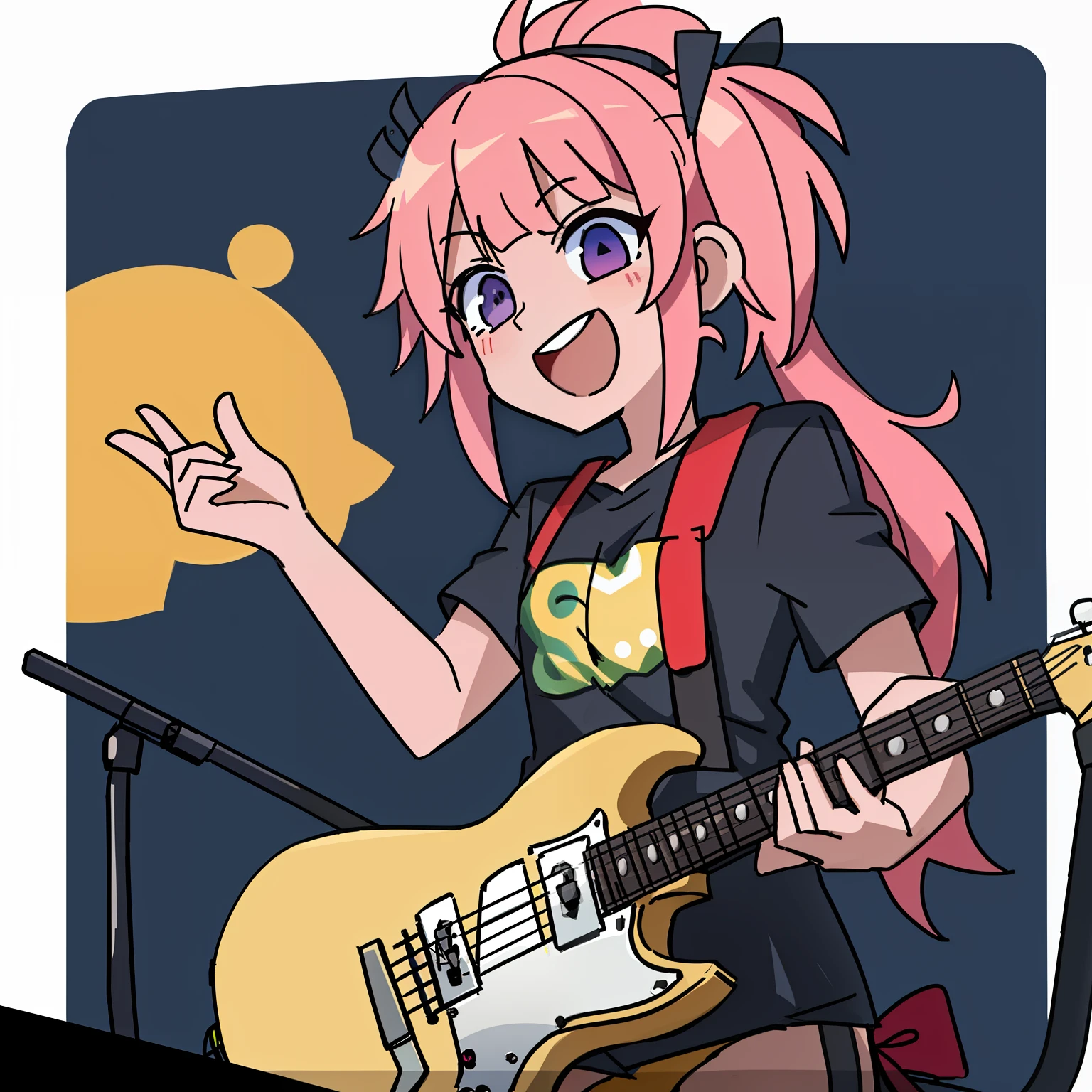 Toniks man playing gitar streamer