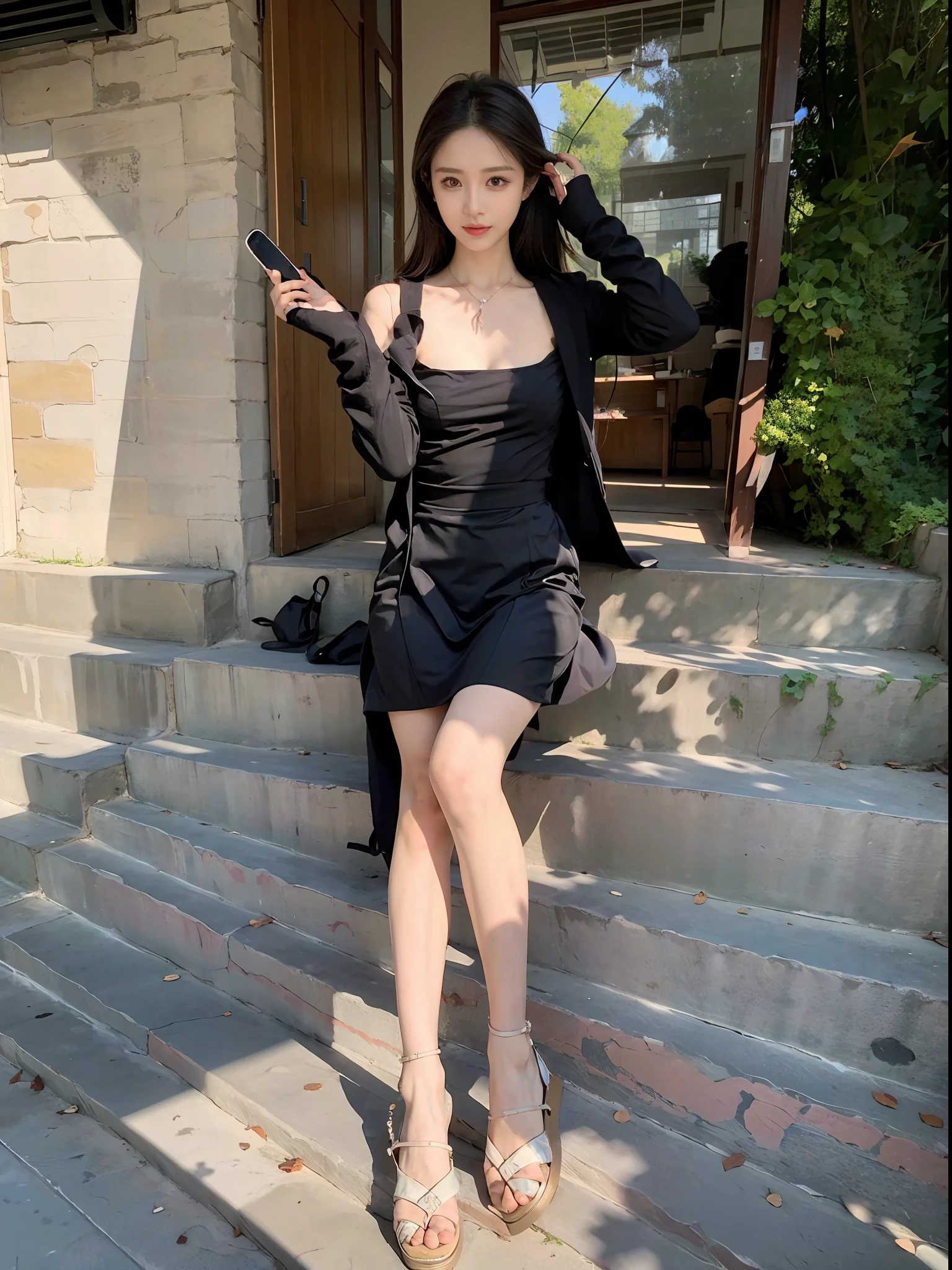 ,Masterpiece, Best quality,8K, 超高分辨率,Reallightandshadow,(beautidful eyes:1.1), ((中景 the scene is)) ,