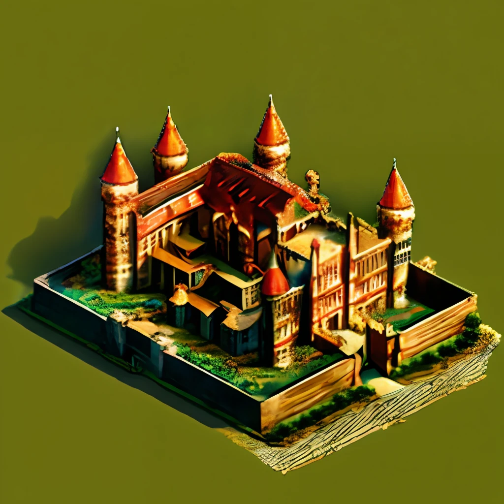 medieval miniature town