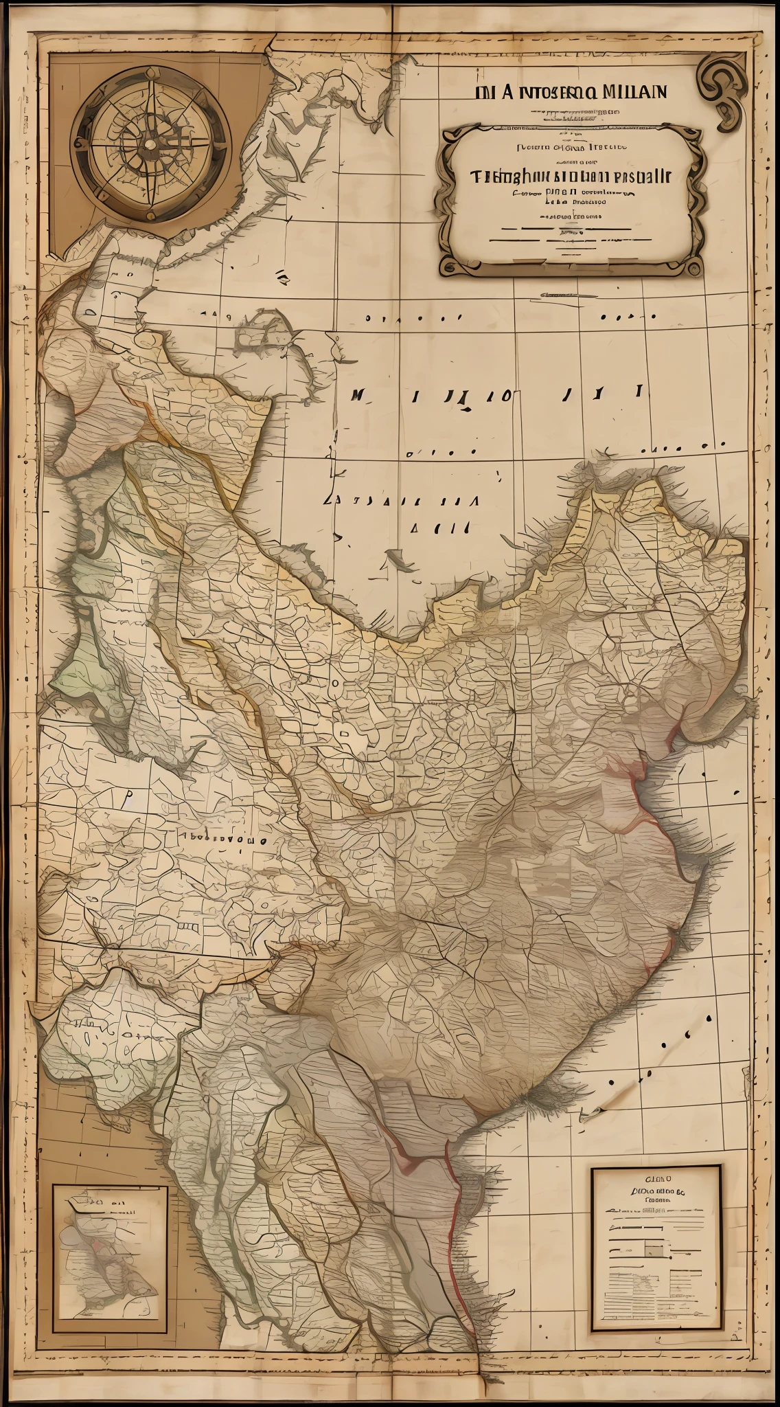 {A masterfully detailed and weathered map signifying the grandeur of the 9 million square miles territory under Genghis Khan's rule}, Type of Image: Photograph, Art Styles: Realistic, Art Inspirations: None, Camera: Macro, Shot: Close-up, Render Related Information: (soft light:1.25), (high resolution:1.2), (sepia:1.15)
