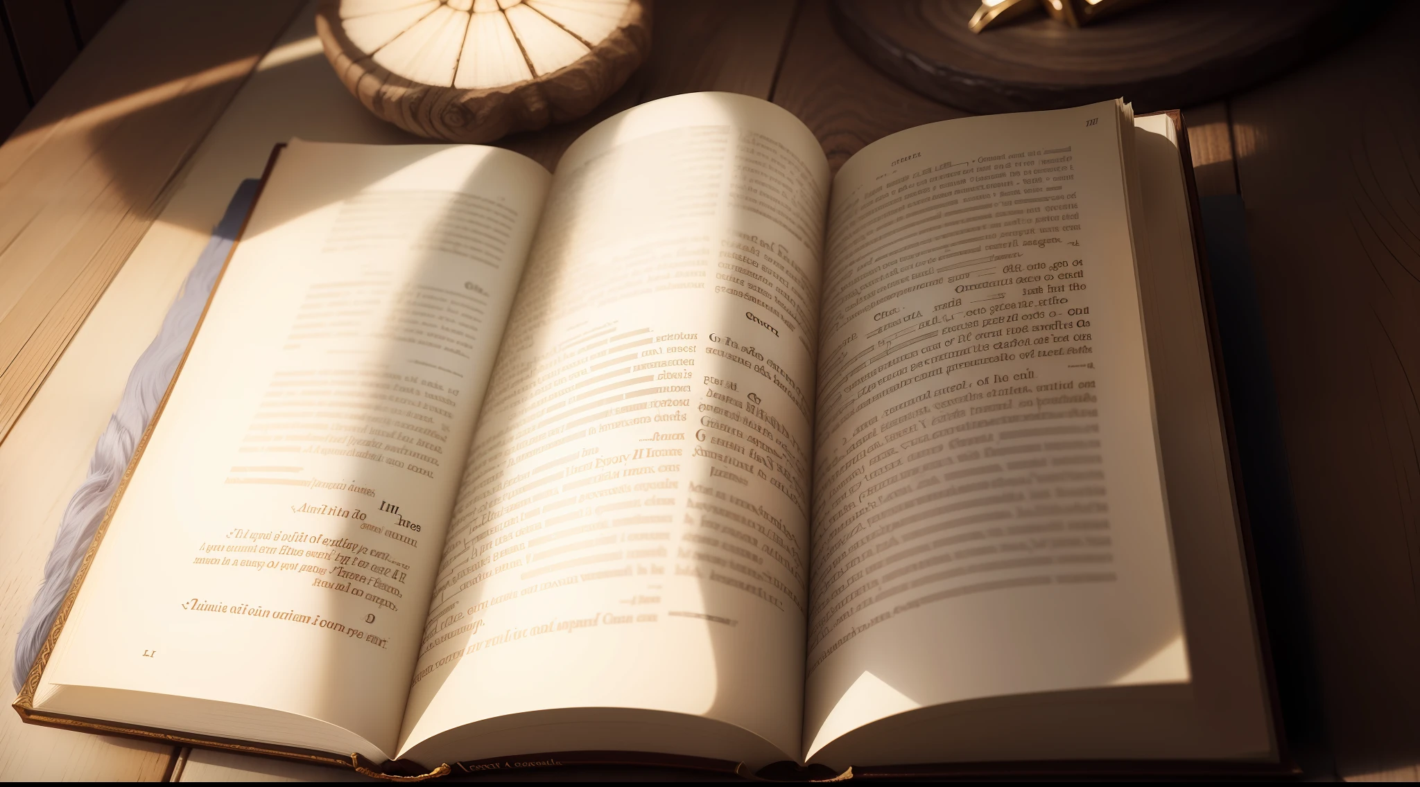 image of an open Bible in the book of Genesis, with the passage Genesis 4:2 em destaque. Place a soft light effect over the text to highlight the importance of Abel's story.