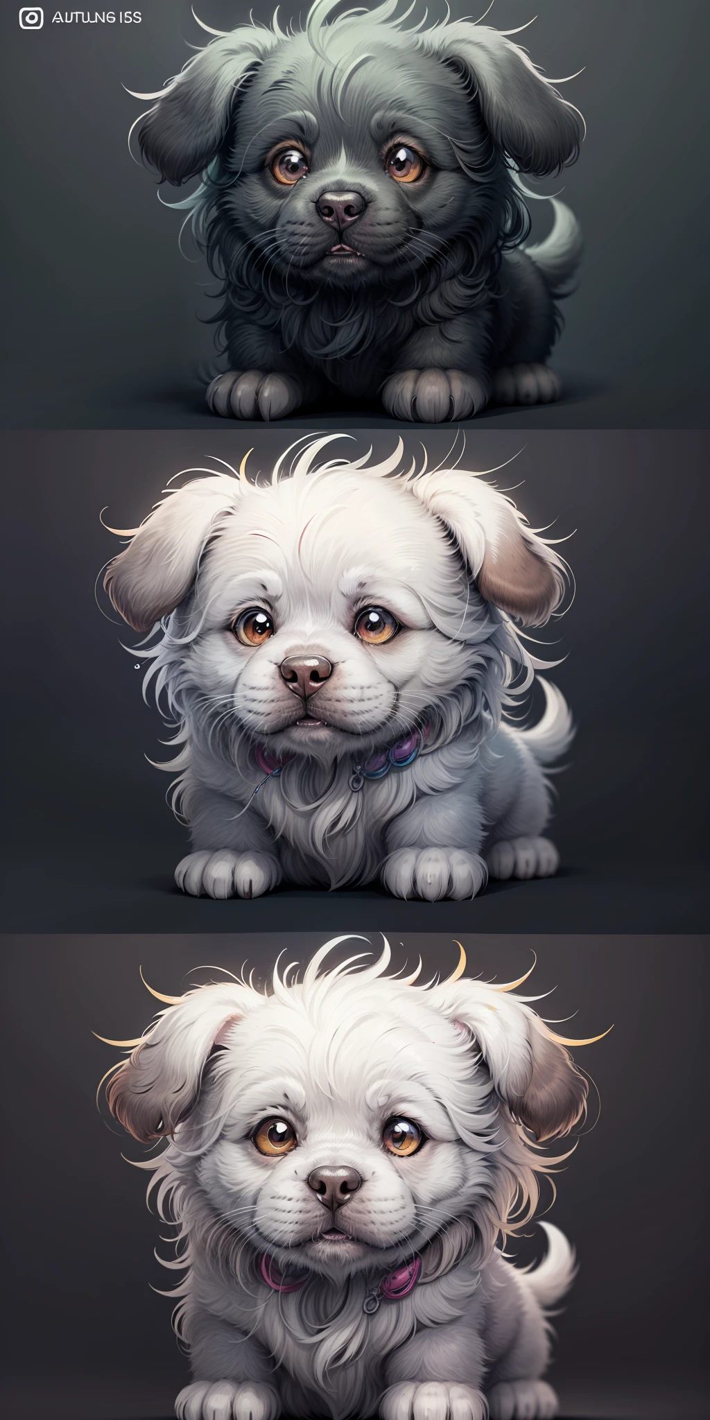 coloring page of a cute puppy. use clean lines and leave plenty of white space for coloring. simple line art.one line art. clean and minimalist line. --auto --s2
