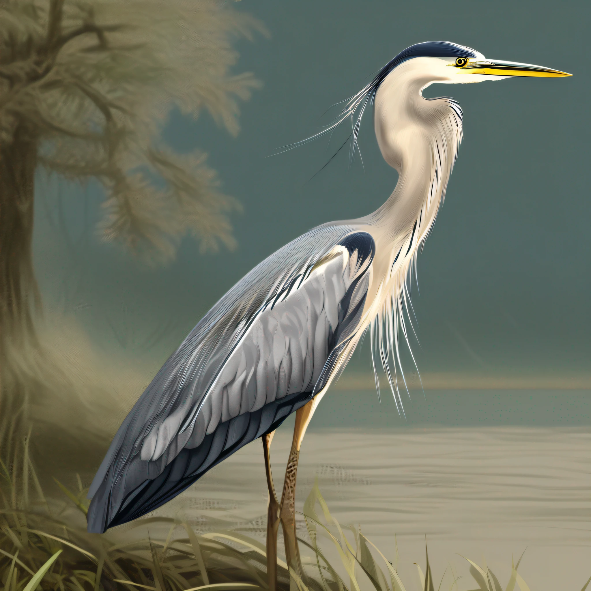 "Repaint the selected part with the same vegetation as the image. "
