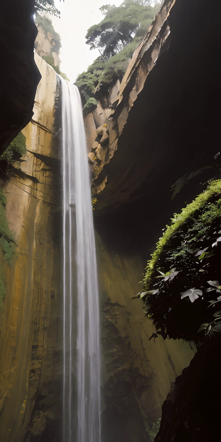 Anthill Underground Waterfall rappelling