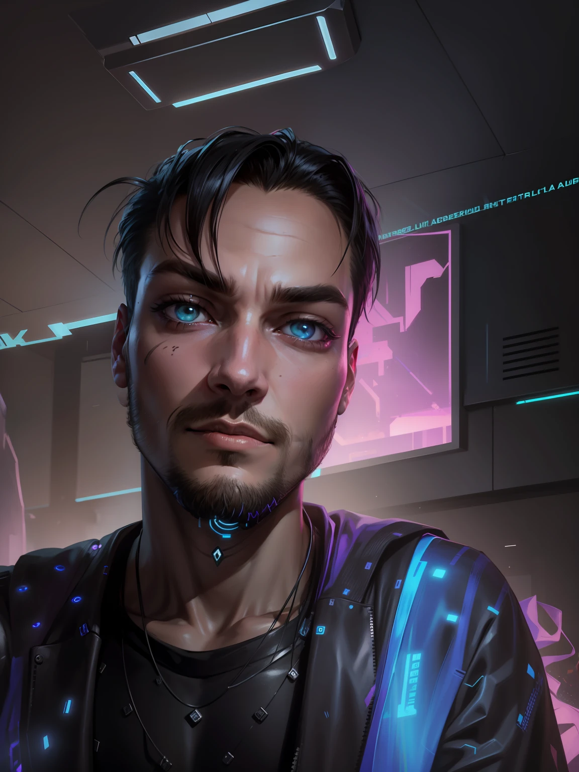 Change background cyberpunk handsome
boy, realistic face, 8k, ultra realistic
