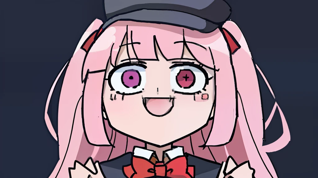 Literary club Monika ddlc doki doki in the style of helltaker