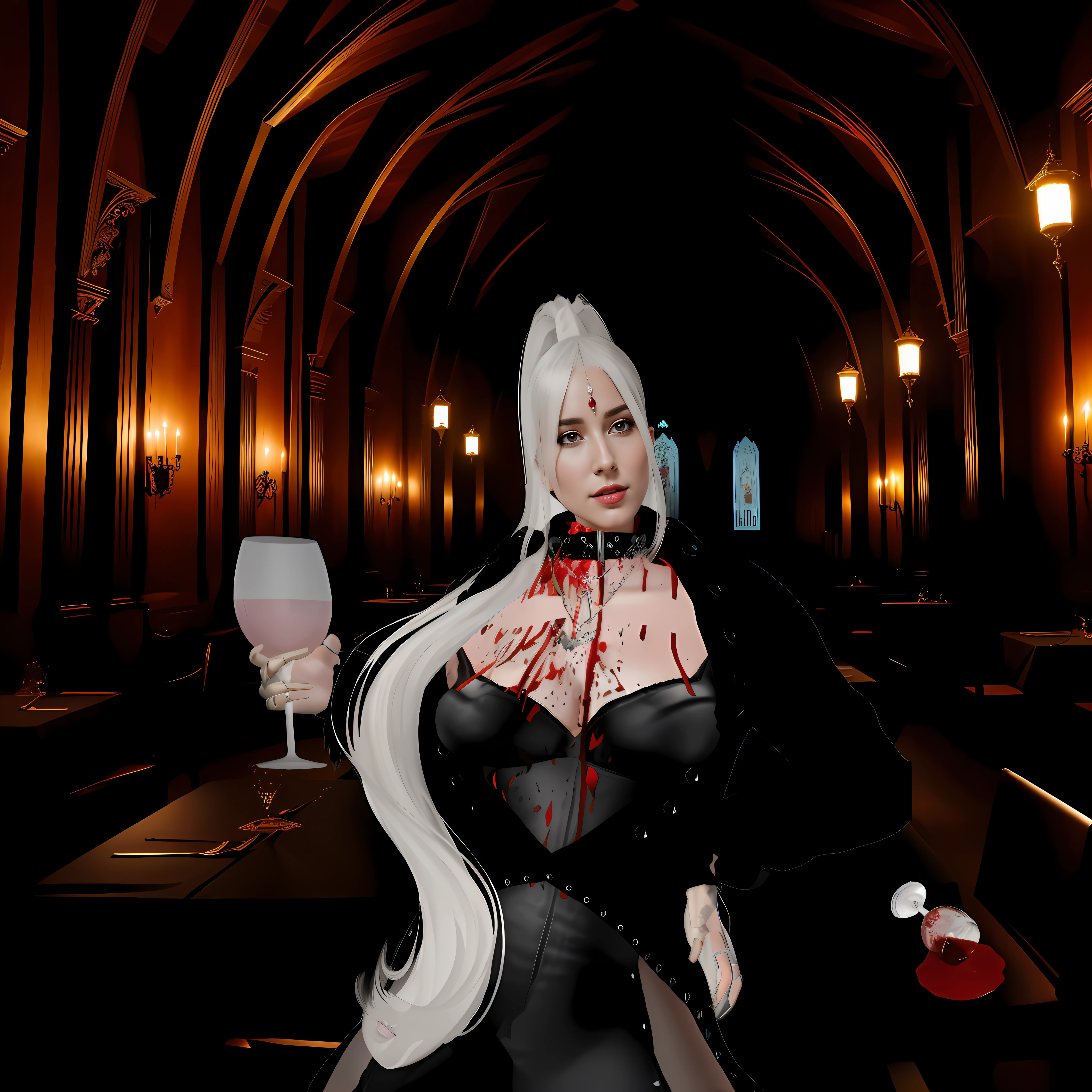 nsfw:1.5, (seios gigantescos: 1.25), (caidos: 1.3), There is a woman dressed in a Gothic costume holding a glass of wine, she holds a glass of wine, !!Posando_como_Lastly_ceia, Vampire of the Lcomoombra Clan, gothic horror vibes, em uma sala do trono, inspired by Adélaïde Victoire Hall, IMVU, enjoying a glass of wine, morte feminina segurando um coquetel, (UHD, 32k, UHD:1.3, hiper detalhado)), (RAW foto: 1.2), (fotorrealista: 1.4), (detalhes intrincados: 1.2), (obra-prima: 1.3), (melhor qualidade: 1.4), (ultra highres: 1.2), cinema light, ultra alta realista, (olhos detalhados), (detailedfacialfeatures), provocante, (detailed features of the outfit),HDR, 8K分辨率, (extremely detailed illustration), (extremely detailed illustration), retrato de corpo inteiro, lente de 50mm, abertura f/4, (super detalhe), 8mm film grain, cinematiclight, luz lateral, Lens Flare, Ray Tracing, (olhos detalhados), Unreal Engine Intrincado (Detalhe Alto: 1.1).