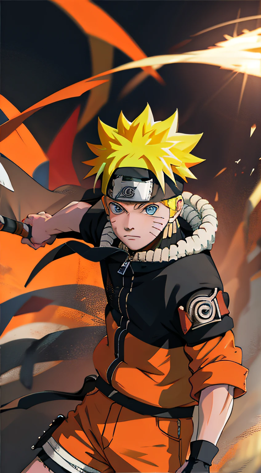 naruto aprontando