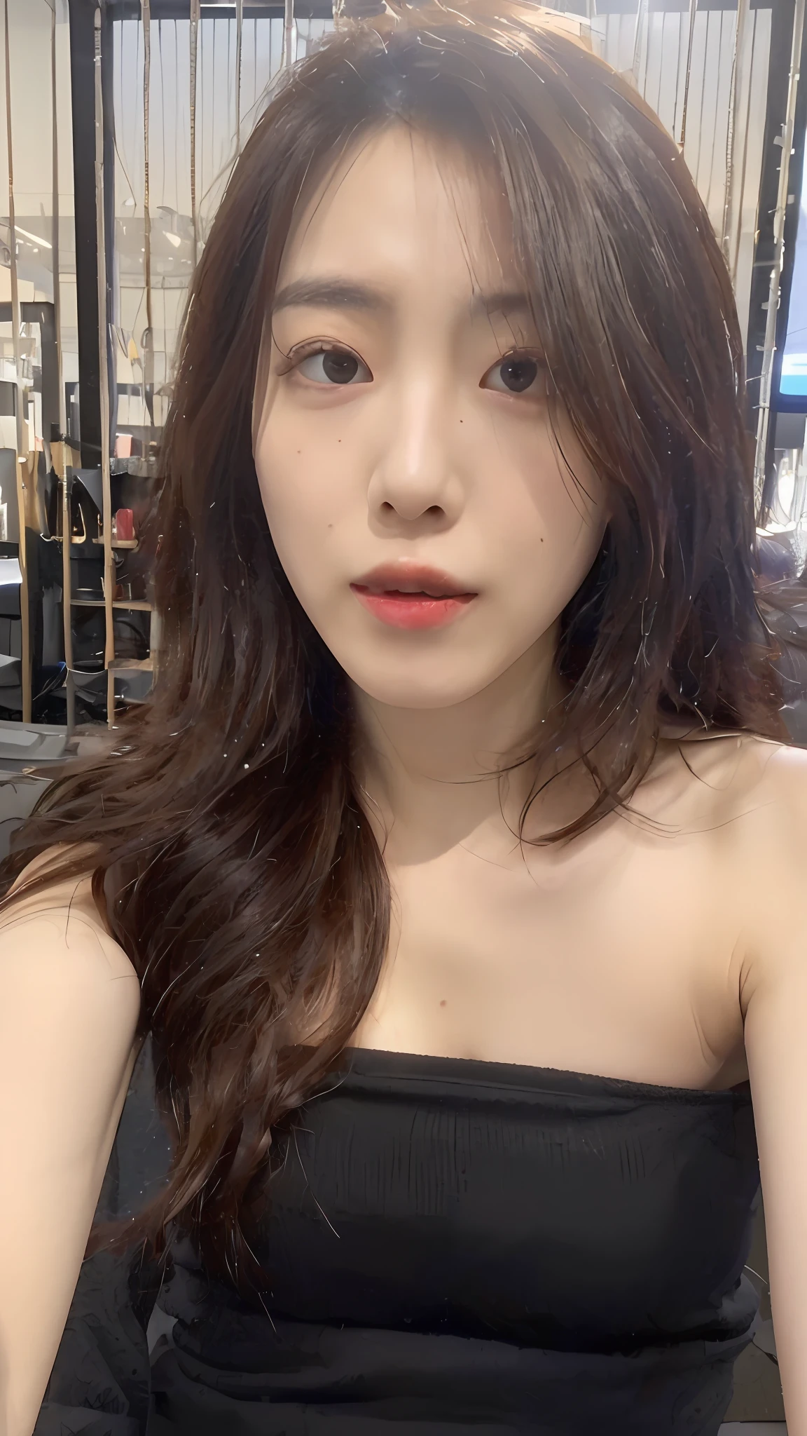 ((Realistic lighting、top-quality、8K、masterpiece:1.3))、Clear focus:1.2、((realisitic)) , ((natta、Real Light、top-quality))、Normal body shape:1.4、(brown haired、huge tit:1.1)、sexy black underwear、Open your legs、(23years old:1.3)、hyperdetailed face、A detailed eye、二重まぶた、low angles, Focus: 1.2, Sexy Beauty with Perfect Body: 1.4, Buttocks: 1.3, ((Layered Haircut, Beautiful Breasts: 1.2)), (Wet Clothes: 1.3), (Wild Exposure: 1.3), (Transparent Sexy Underwear: 1.1), Highly Detailed Face and Skin Texture, Delicate Eyes, Double Eyelids, Oily Skin, Long Hair, (Shut Up: 1.3), (Pores: 1.2), (NSFW: 1.8), (Protruding Crotch :1.2),(milf:1.2),(sexy:1.3),( star:1.2)