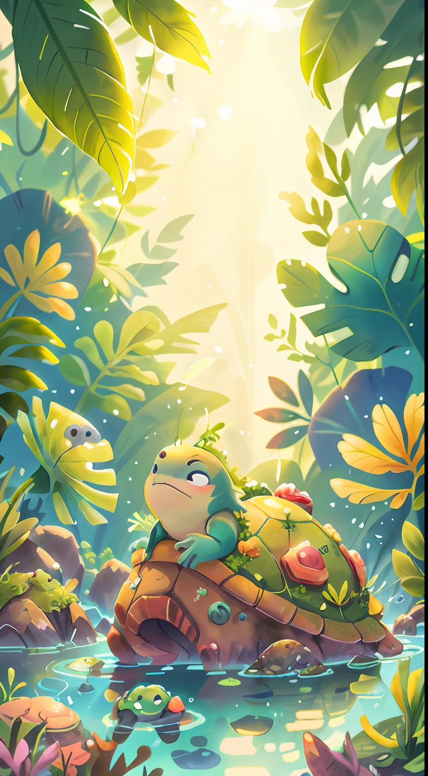 turtle in the water, perfect quality, clear focus (clutter - home: 0.8), (masterpiece: 1.2) (realistic: 1.2) (bokeh) (best quality) (detailed skin: 1.3) (complex details) (8K) (sharp focus), clean background, white background, long view composition, 85MM SHOT