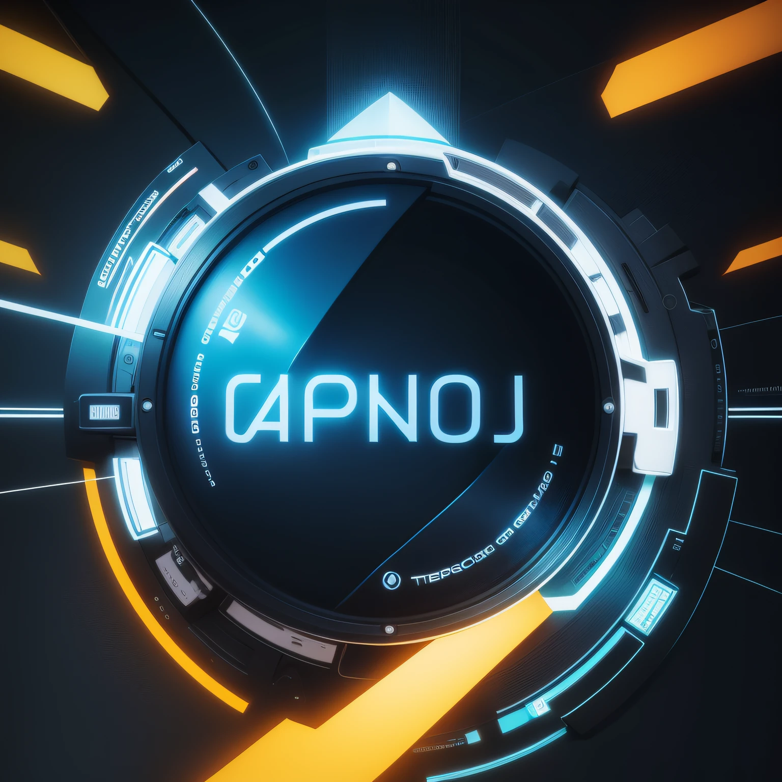 "banner para um evento de tecnologia, apenas fundo, Technological elements, cor azul, 8k, tecnologia"