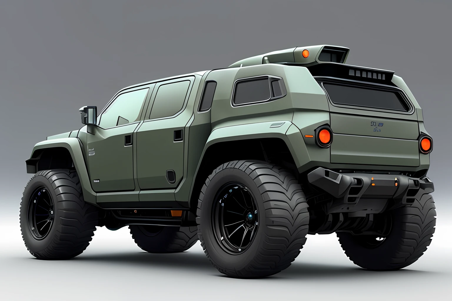 there is a large truck with a large tank on the back, anime art vehicle concept art, vehicle concept photo!!, rolands zilvinskis 3d render art, scifi futuristic vehicles, 3 d octane render conceptart, by senior environment artist, futuristic vehicle, rocket league tank, 3 d render stylized, realistic paint job, cute future vehicles, vehicle design, rendered art