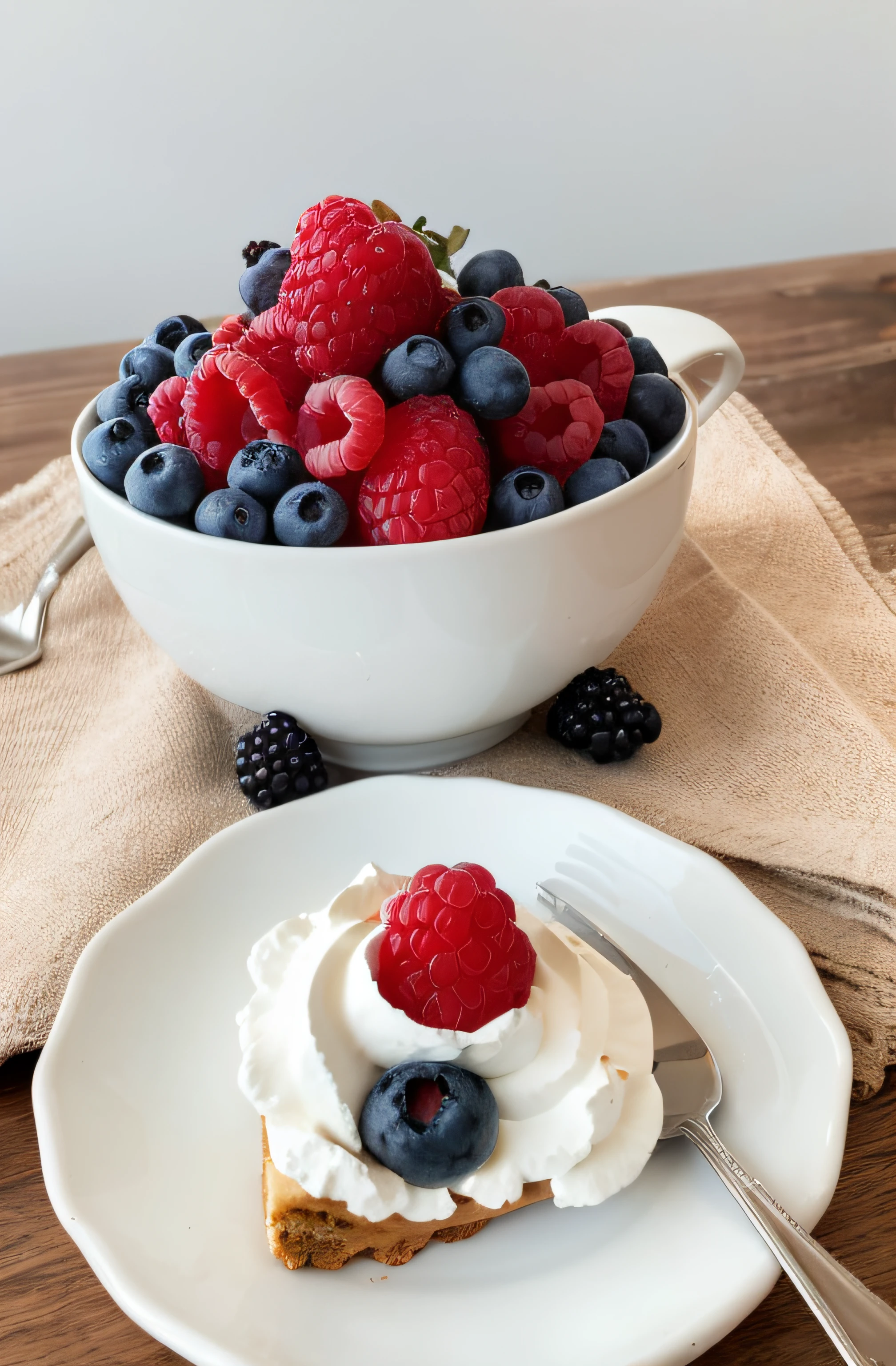 (masterpiece,best quality,highres,ultra_detailed:1.2),
white background, still life, flowers,rule of thirds,
coffee,dessert,cream,berries,cloth