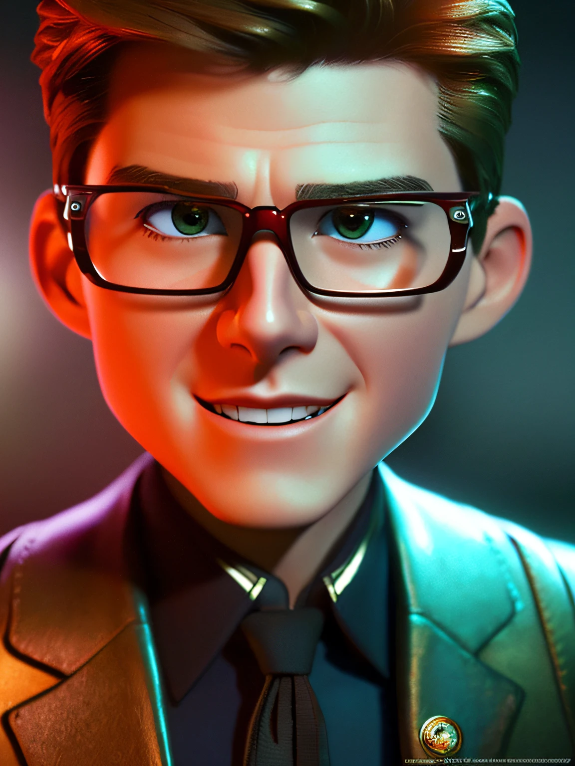 cbzbb, tom cruise, personagem, fofo, pequeno, bonito, Devian Art, Trending Artstation, Digital Art, Detailed, Cute, Realistic, Humanoid, Character, tiny, Cinematic Sho, Cinematic Lights, tom cruise, Looks happy