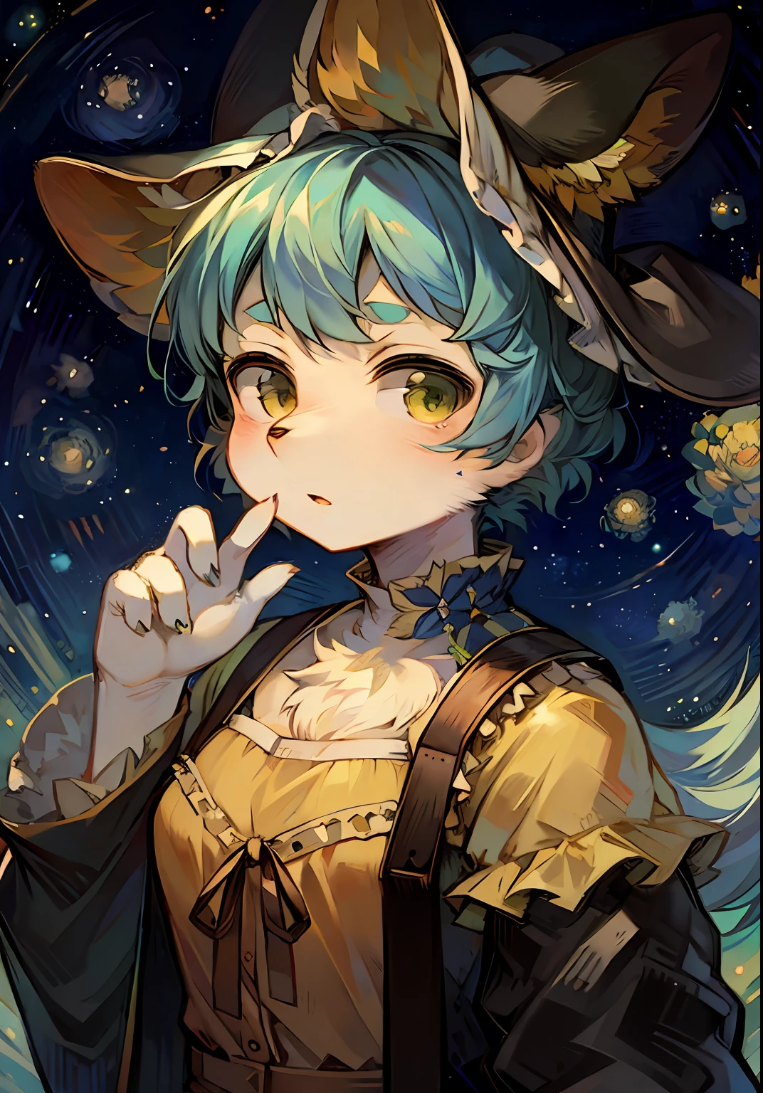 Van Gogh，furry ，picure《himawari》