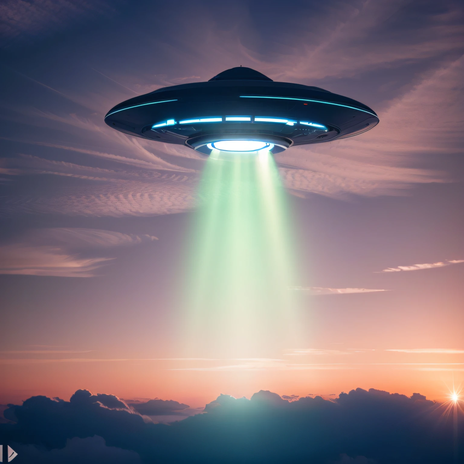 flying saucer in black color standing in the sky at dawn  , imagem super detalhada do  disco voador, cinematic picture, 8k
Waiting to get started