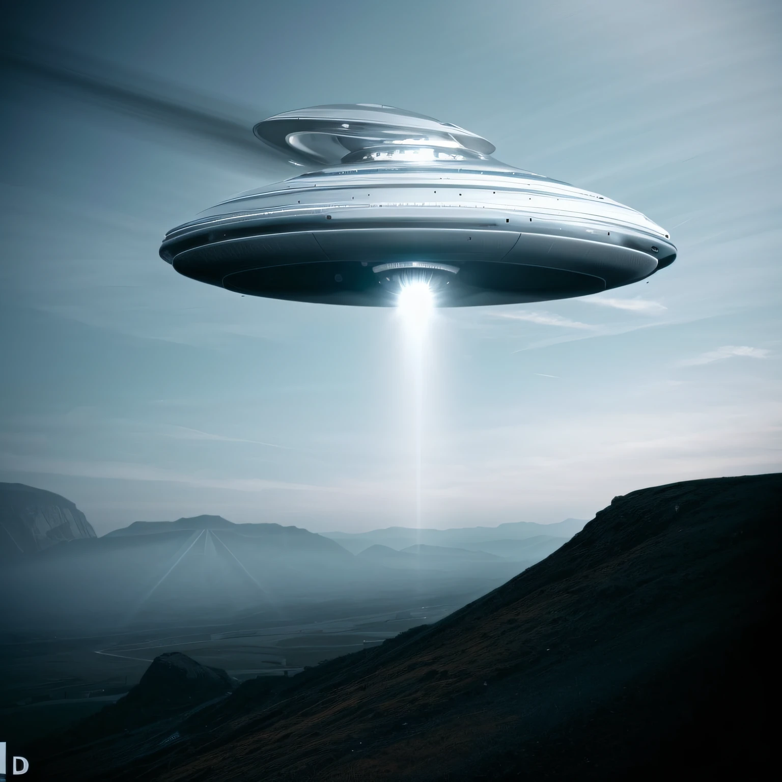 Flying saucer in black color stopped in the night sky , imagem super detalhada do disco voador, Ultra HD |, 8k
Waiting to get started