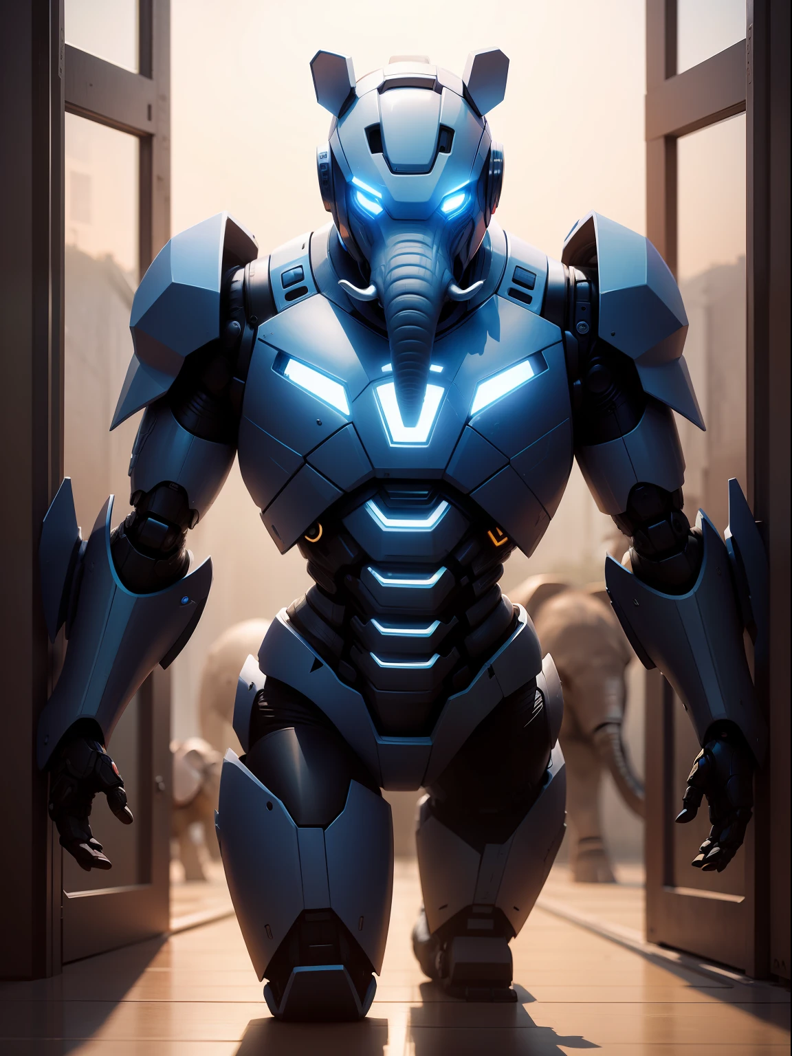 Robot Transform Elephant