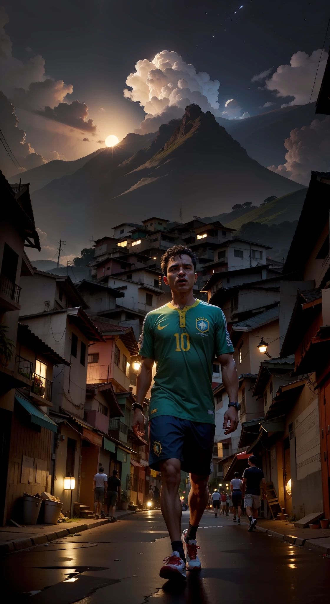 inserir uma lua