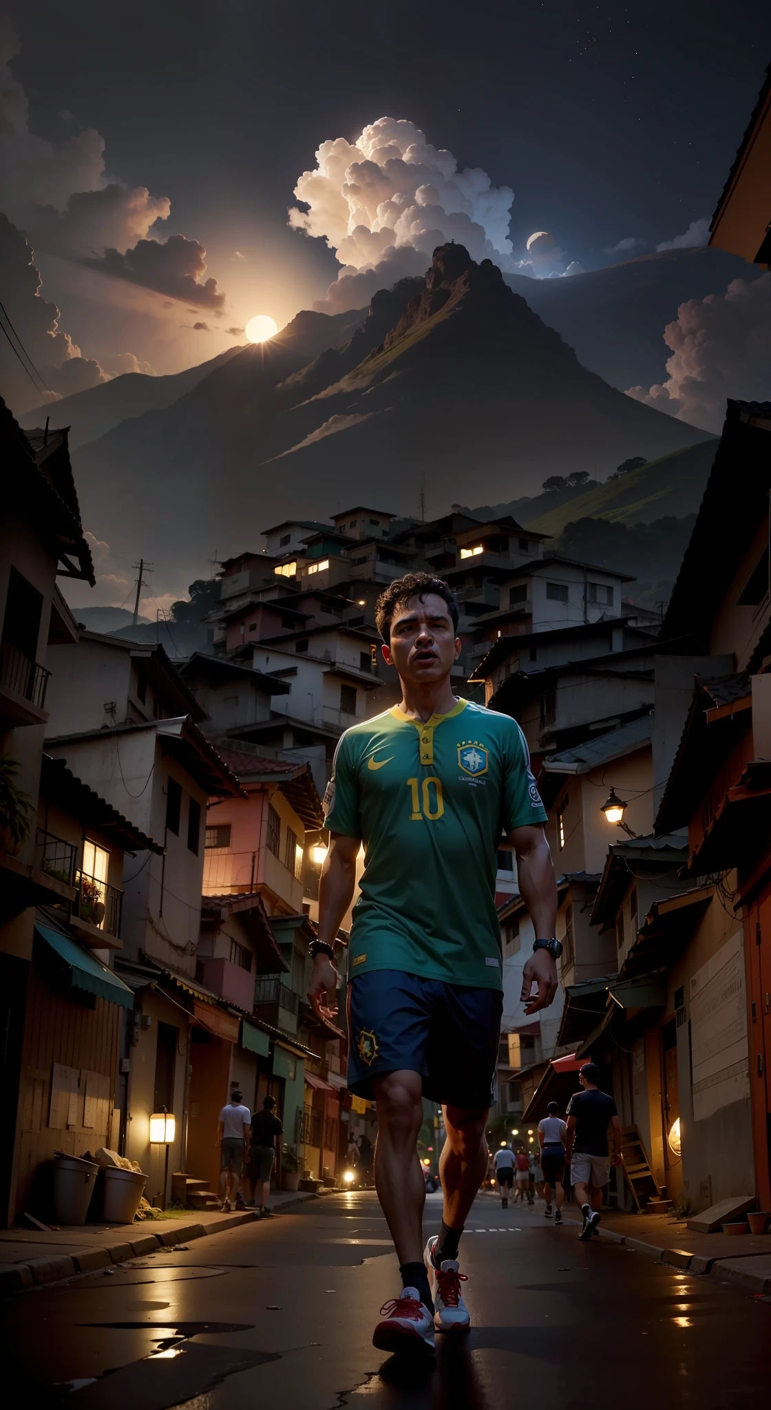 inserir uma lua