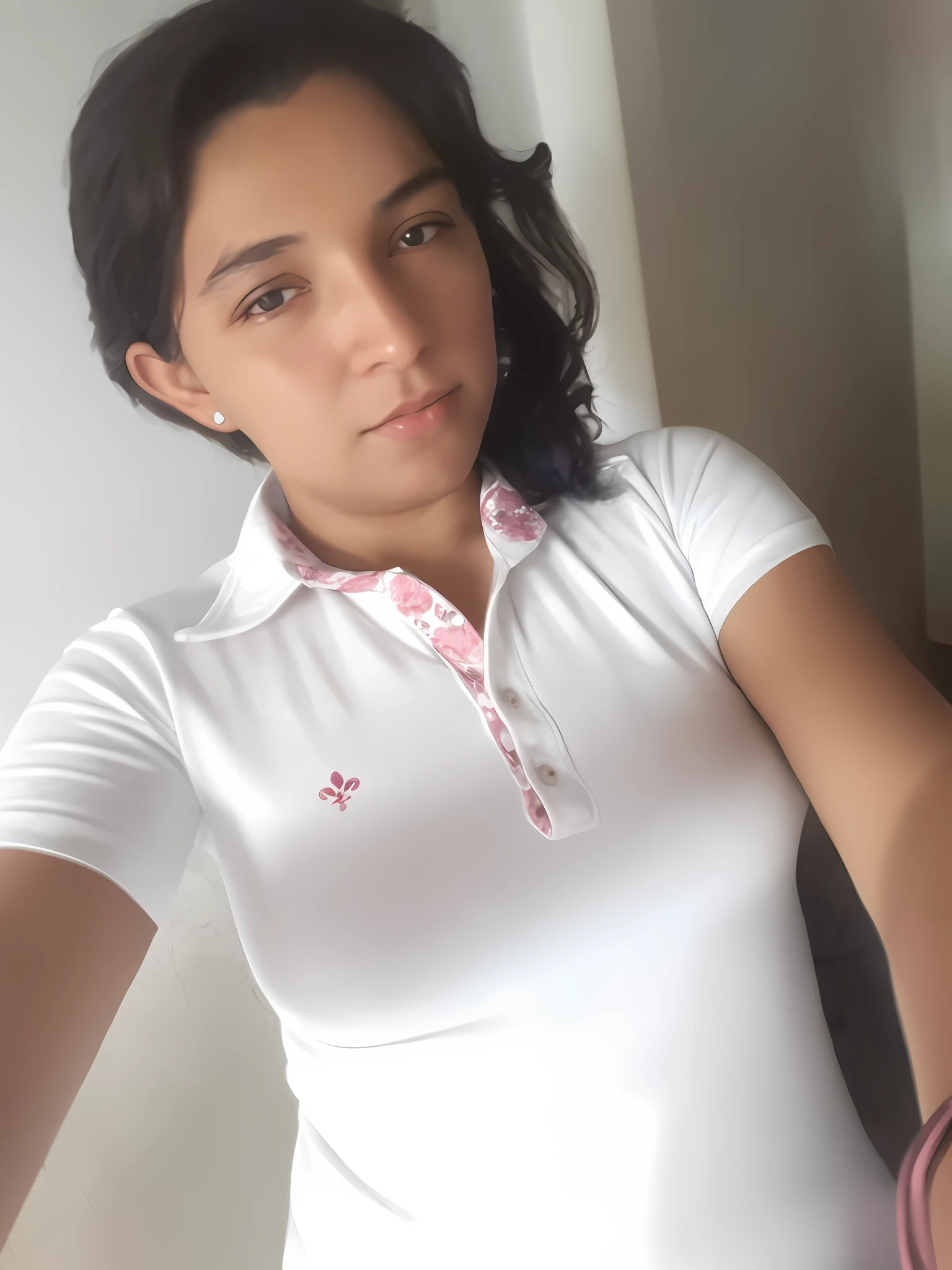 cria foto com olhos azul, cabelo loiro, 8k,