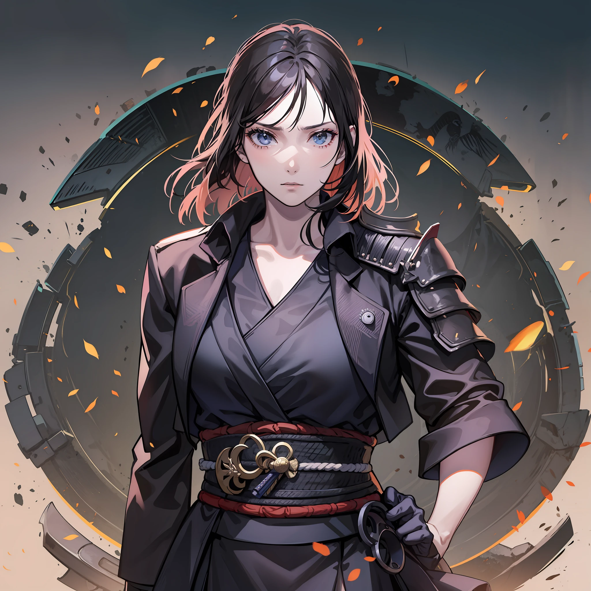 John Wick, Samurai, corpo inteiro, vestido armadura samurai
