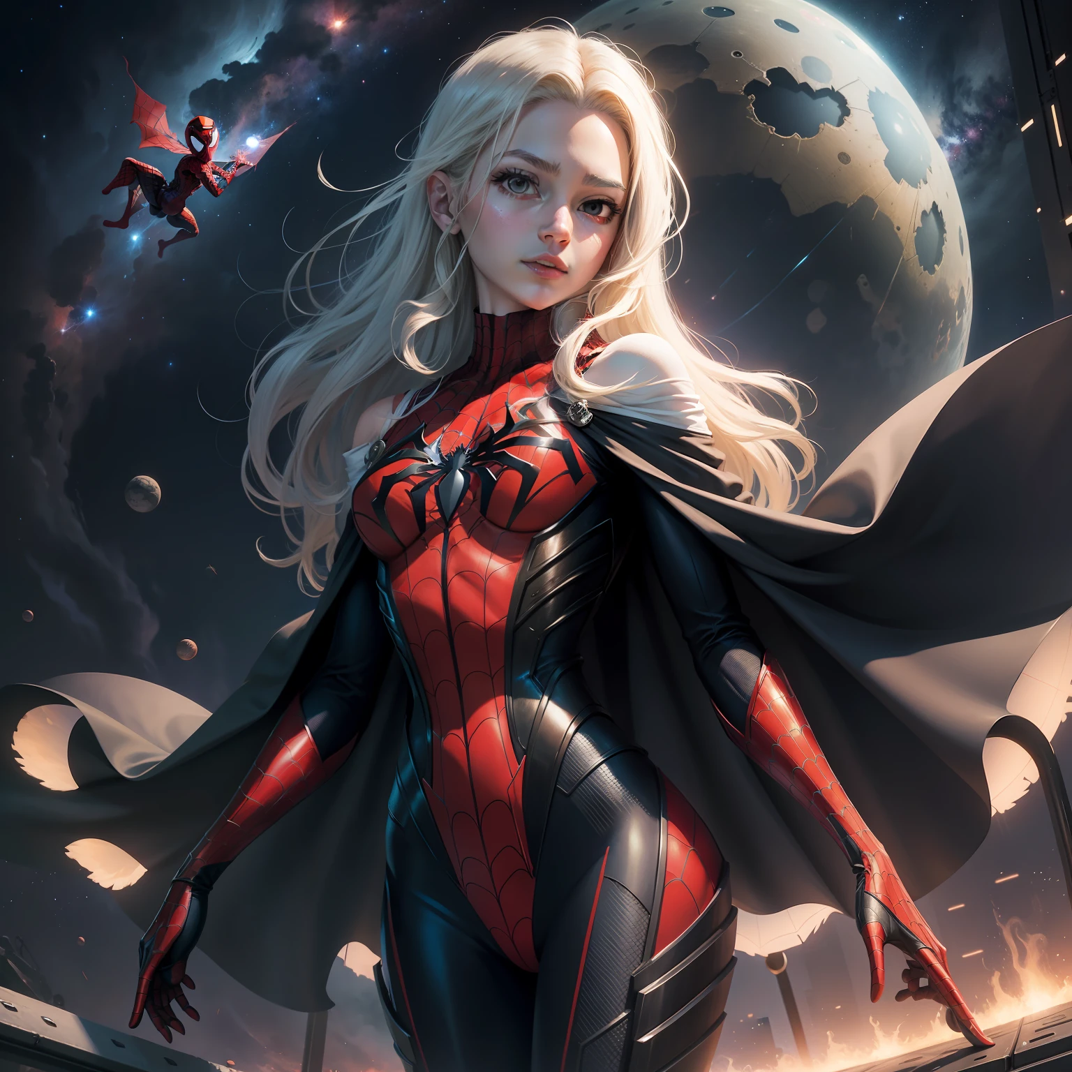 Spidey,femele,gwyn,Machinary,k hd,space,gossamer,sky walk