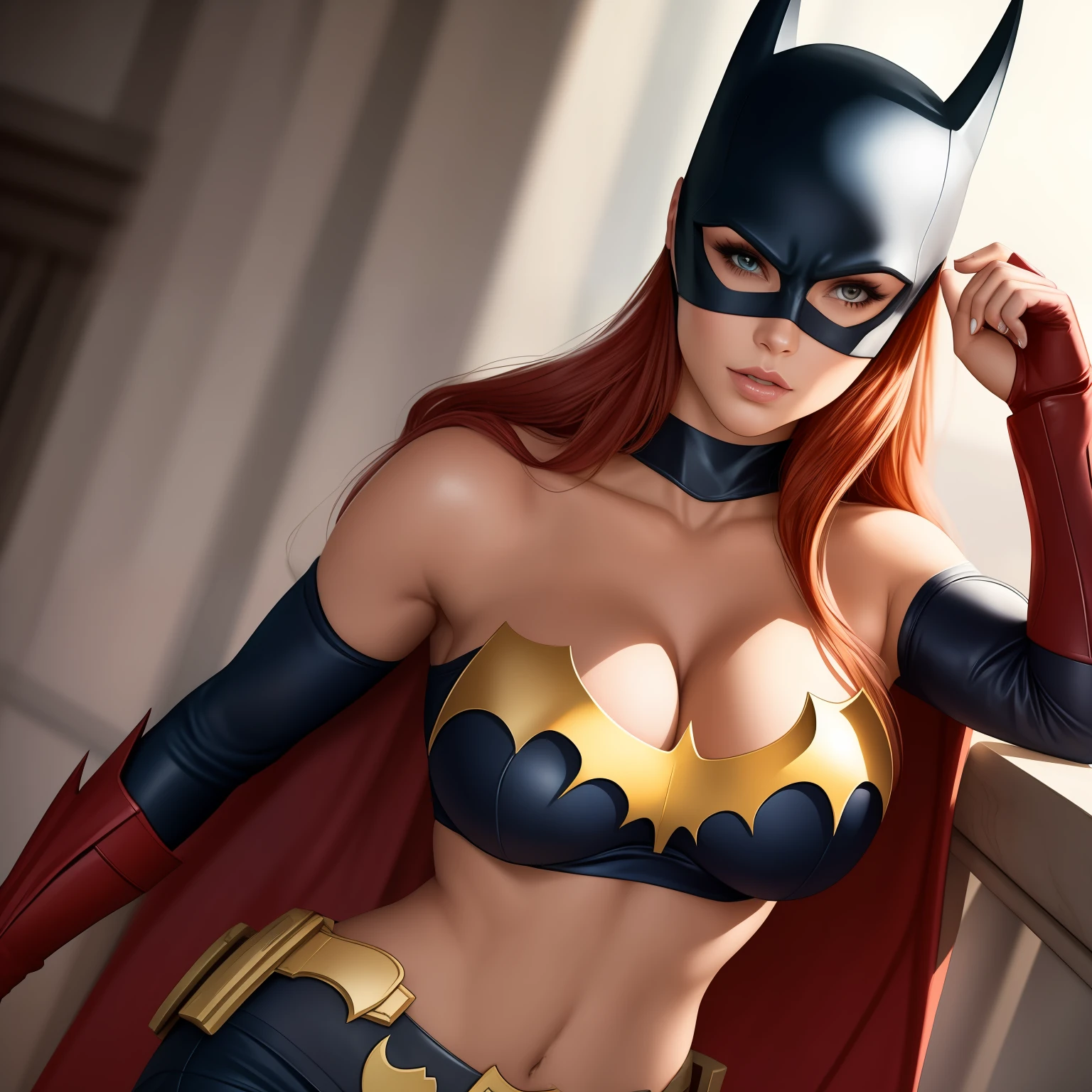 Batgirl sexy, sensual super heroi