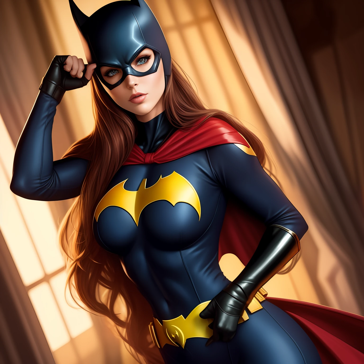 Batgirl sexy, sensual super heroi