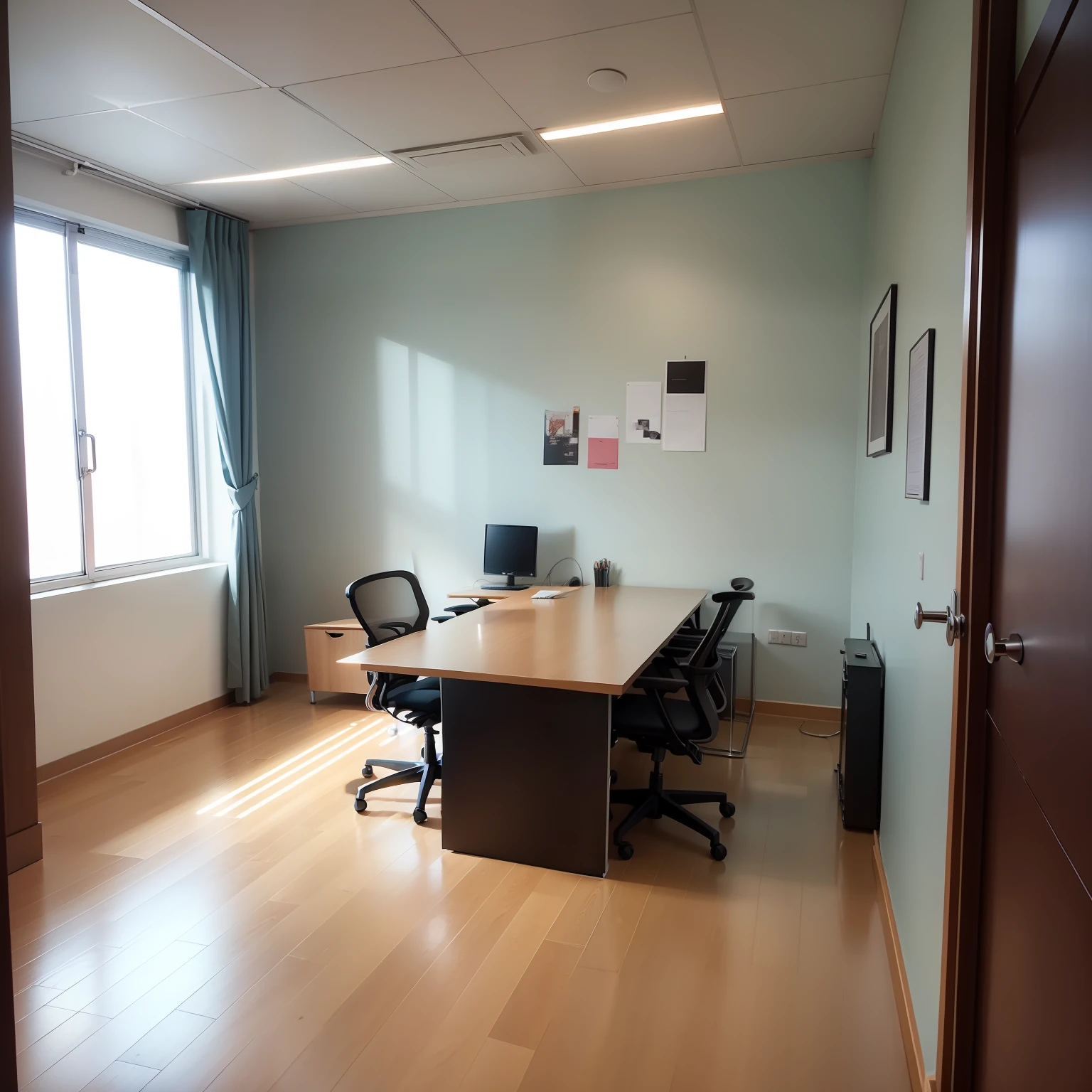 office room, sala moderna, Modern office design