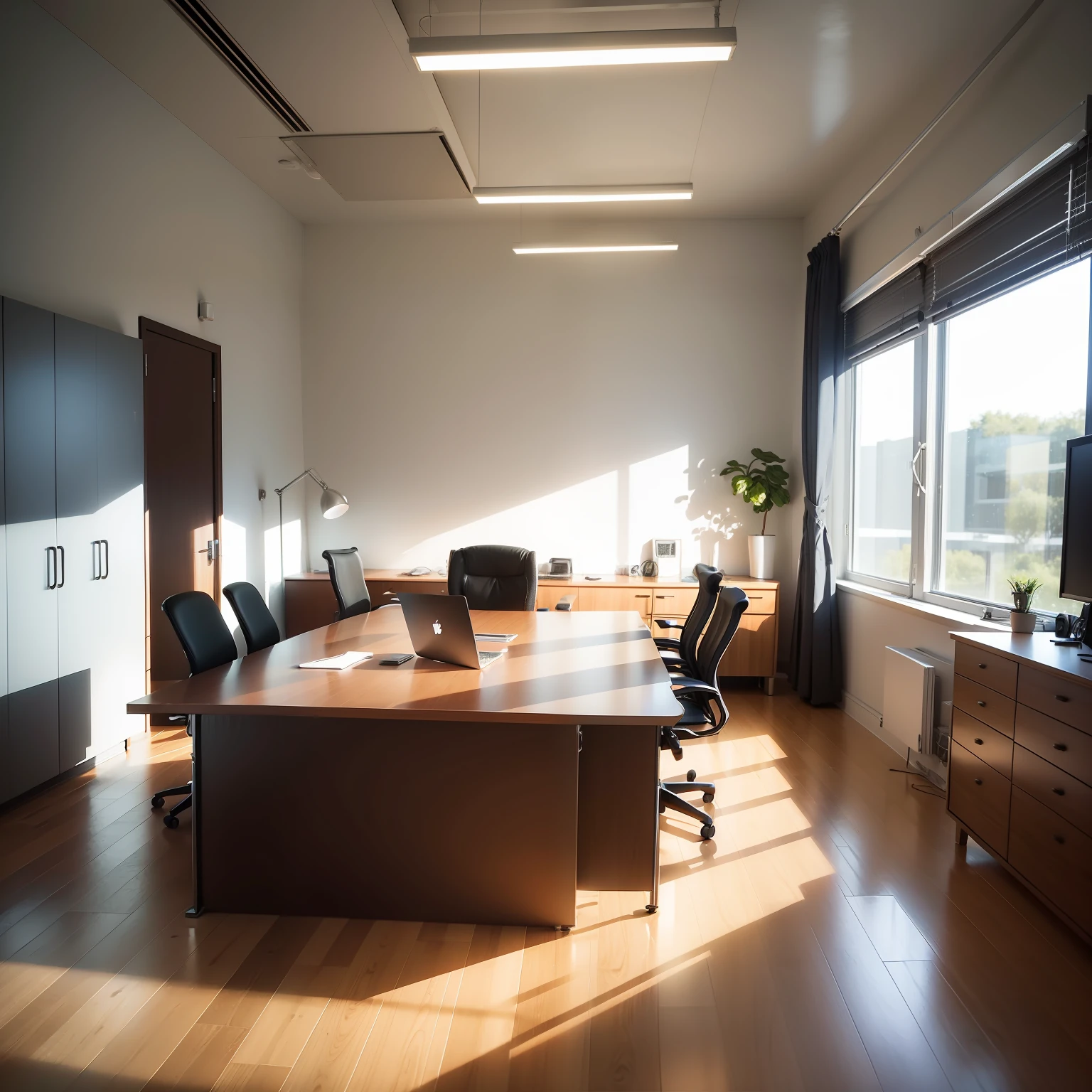 office room, sala moderna, Modern office design