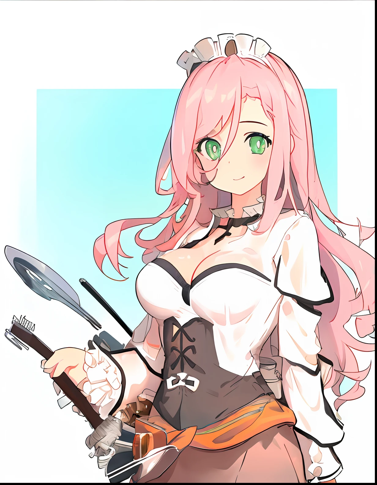 1girls,Meisterwerk, (8K, best quality, Meisterwerk:1),Highly detailed,Ultra-detailliert,Meisterklasse,best quality,Illustration,Haar_zwischen_Augen,Perfekte Beleuchtung, Cowboy erschossen,Bunny,Bunny Girl Body ,Adler,coffee shop, coffee shop,Fenster,Nacht,Lampe,Schreibtisch,Stuhl,stehend, seios enormes, Rosa Haare, Lange Haare,Green eyes blonde, al fresco, fell schaal