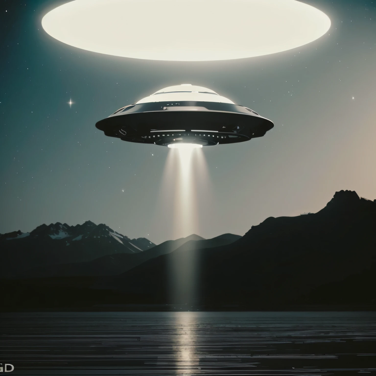 Flying saucer in black color stopped in the night sky , imagem super detalhada do disco voador, Ultra HD |, 8k
Waiting to get started
