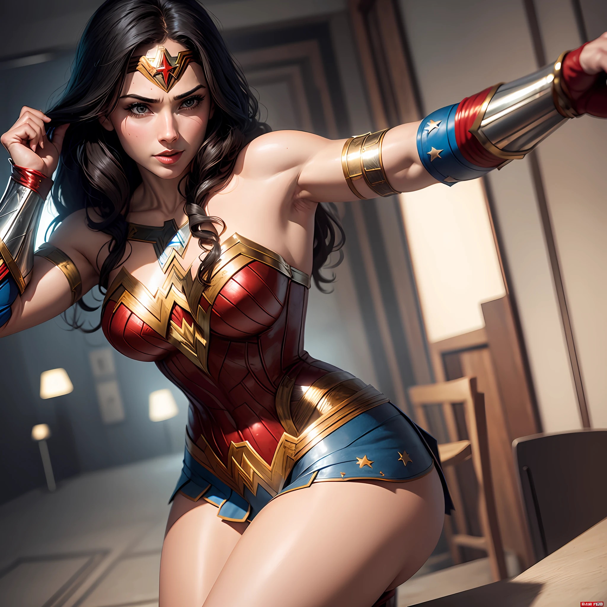 wonderwoman dc comics sexy sensual realistic erotic