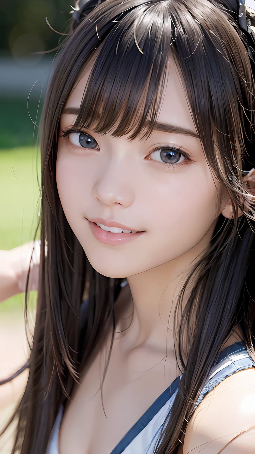 top-quality、(((cowboy shot)))、((Facing straight ahead))、Bust Focus、Soft light、(depth of fields)、超A high resolution、(Photorealsitic:1.4)、Raw photography、Ambient Occlusion、((age19))、((a small face))、ren、1girl in, Swollen eyes、(Dark blonde hair:1)独奏, (A smile:1.2), (Brown-eyed,catchlight), Fine skin, The bikini、(excellent、masterpiece)、1girl in、Good looking pose、beautidful eyes、Harmonious facial features、Bust Photo、photo photo、masterpiece, The highest image quality, hightquality, beautiful a girl, japanes, Japan girl, detaileds, A detailed eye, Detailed skin, Beautiful skins, 超A high resolution, (Realistis:1.4)、Beautiful skins, (Dark blonde hair:1)、Medium Hair、Pattsun bangs、 (A hyper-realistic), (illustratio), (hight resolution), (8K), (ighly detailed), (The best illustrations), (beautifully detailed eyes), (ultra-detailliert), (wall-paper), (详细的脸), looking at the viewers, finely detail、A detailed face、pureerosfaceace_v1、A smile、((Opening Mouth:1.2))、((Show your teeth and smile))、Looking straight ahead、Looking straight ahead、angle from waist up、photos realistic、Bright lighting、profetional lighting、age19、