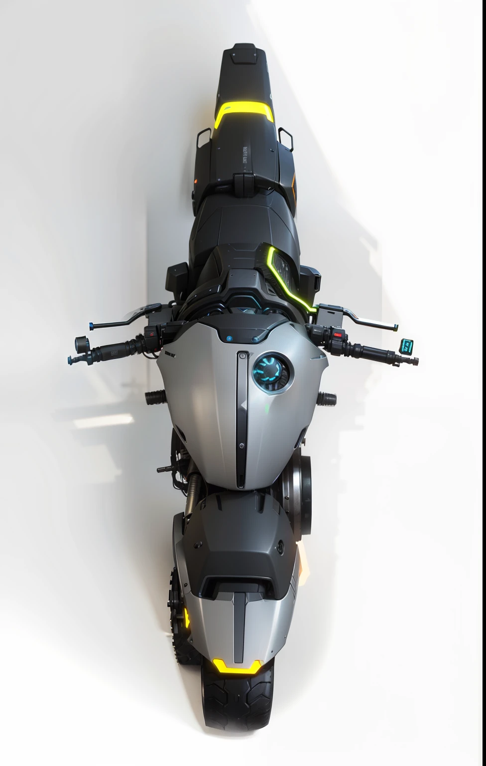 Cyberpunk mechanical motorcycle,Biomechanicals,hyper realisitc, Steel, Complex design, insanely details, finely detailled, Extremely clear lines, cinmatic lighting, photograph realistic, A detailed masterpiece
