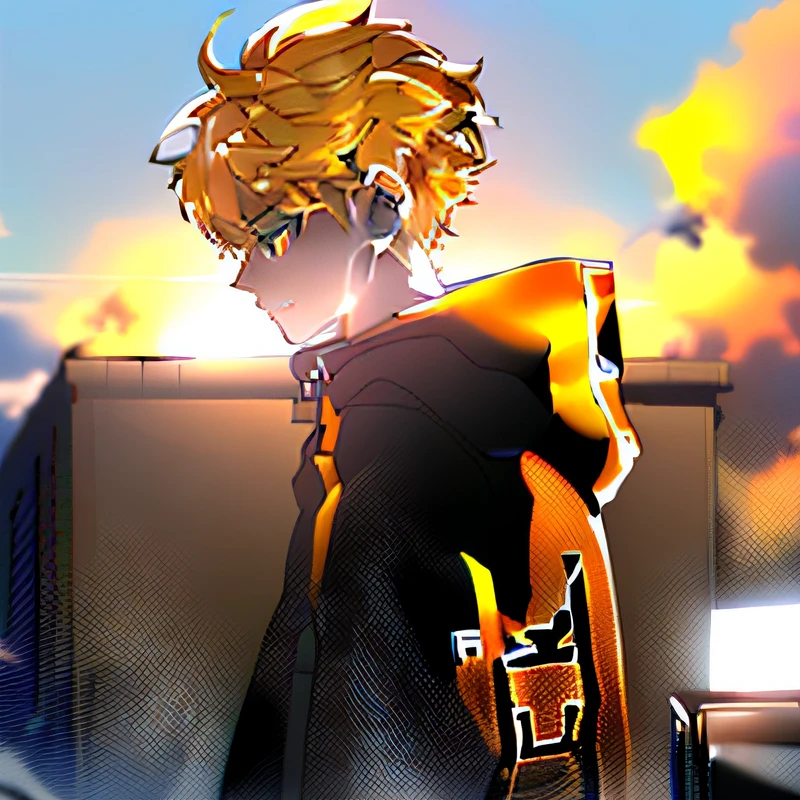 Caricature of a man in a black jacket standing next to a building, handsome guy in demon killer art, genos from one punch man, pin on anime, Tall anime guy with blue eyes, orange - haired anime boy, Anime boy, Handsome anime pose, young anime man, blonde boy with yellow eyes, genos, Male anime style, male anime character
