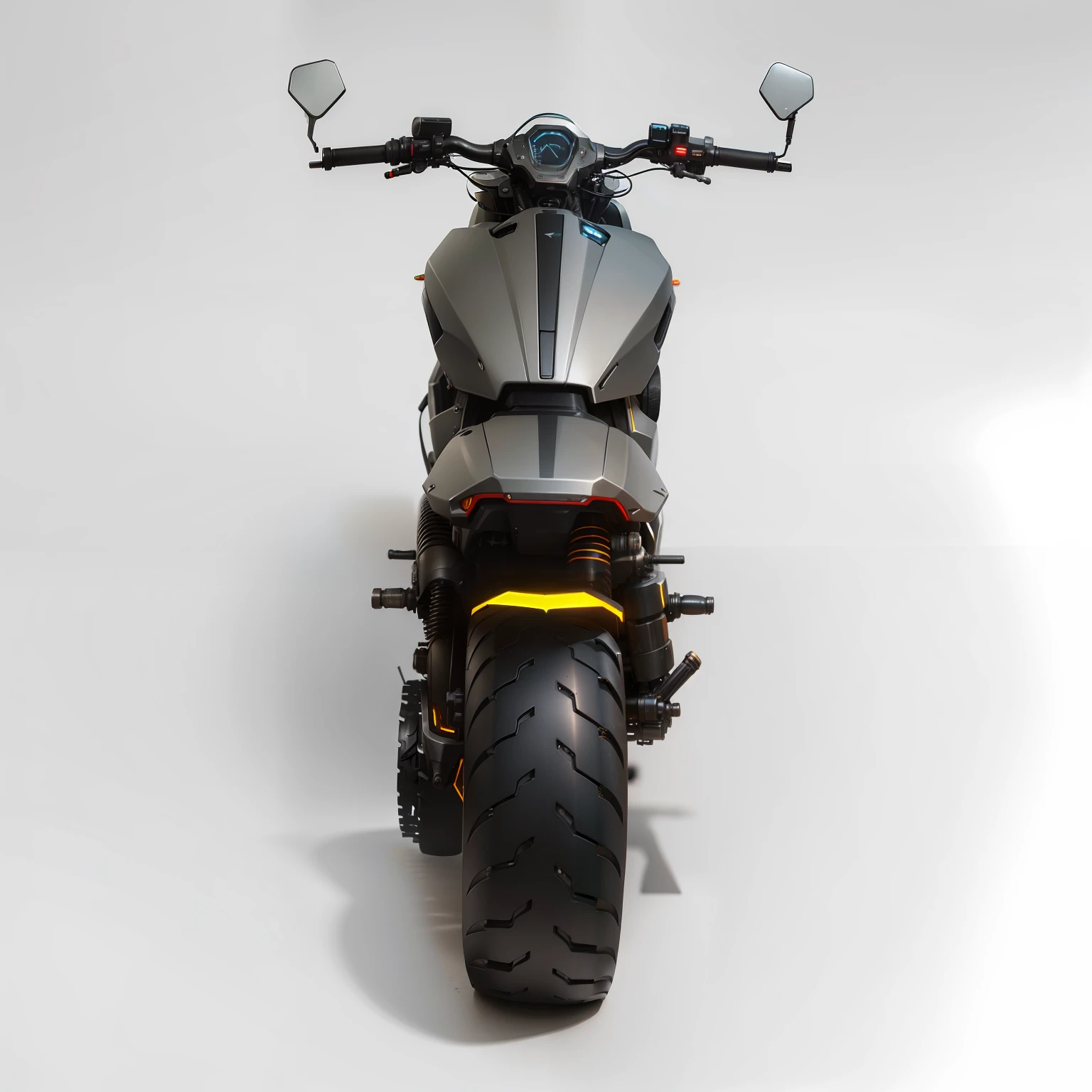 Cyberpunk mechanical motorcycle,Biomechanicals,hyper realisitc, Steel, Complex design, insanely details, finely detailled, Extremely clear lines, cinmatic lighting, photograph realistic, A detailed masterpiece