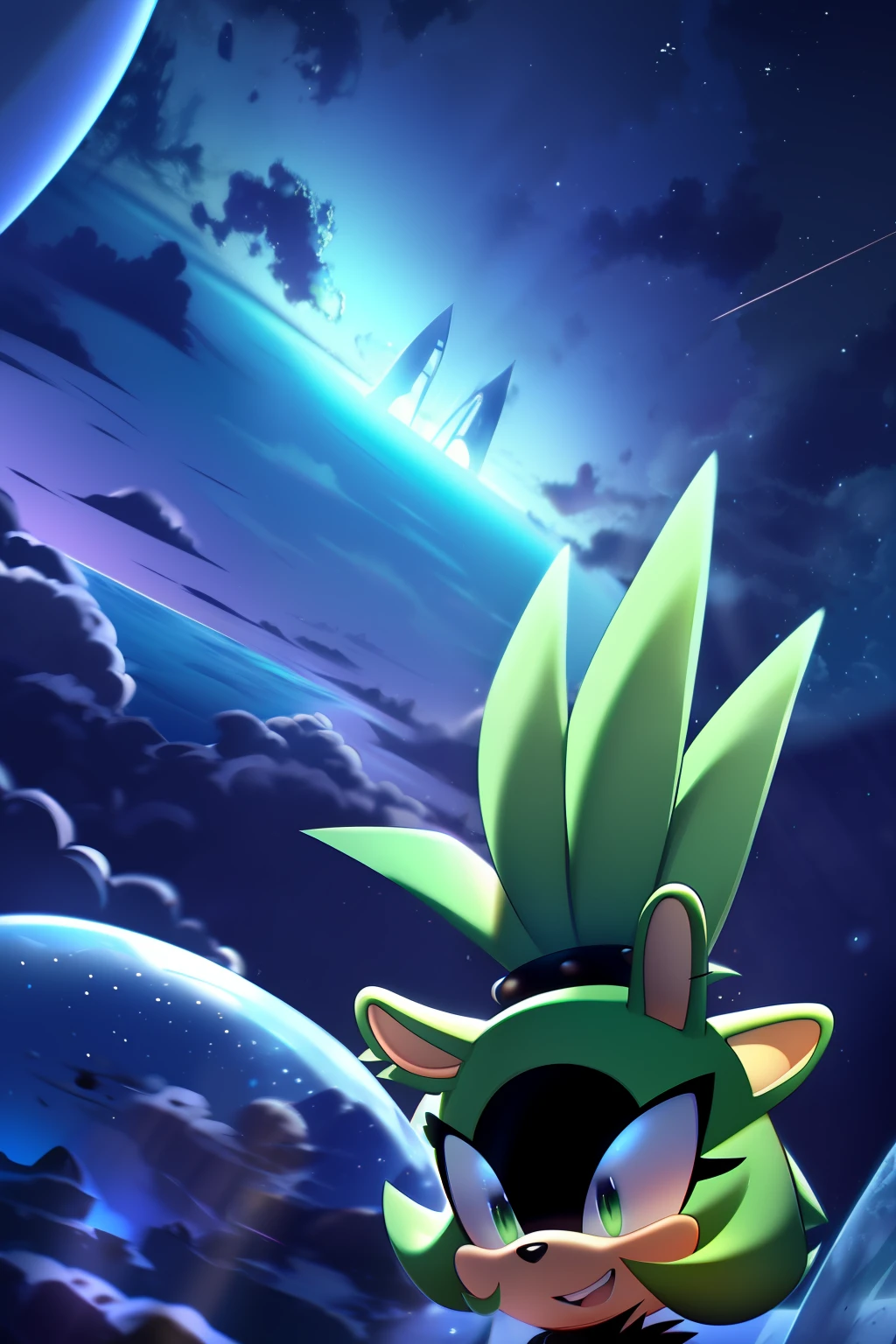 Surge the Tenrec,, Celestial Eldritch mobian,