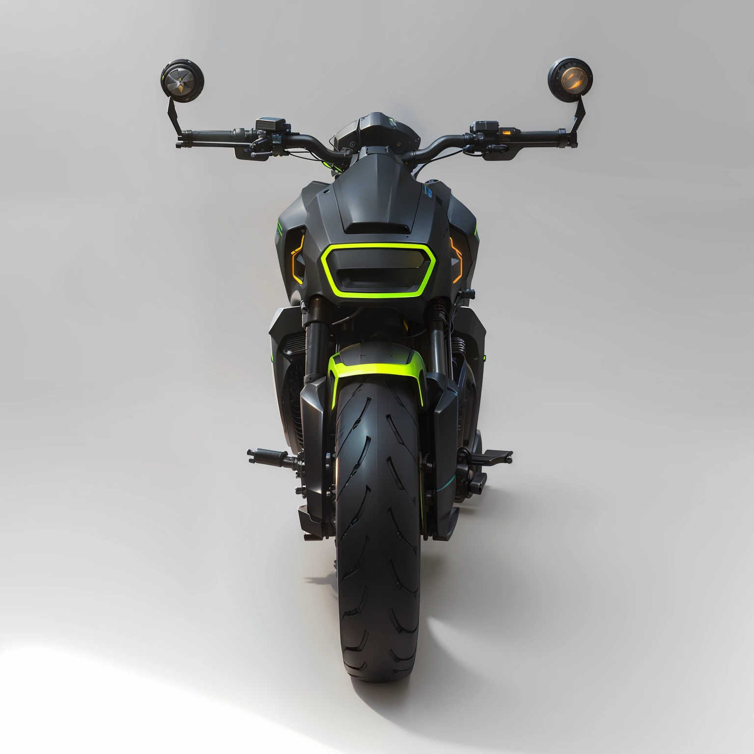 Cyberpunk mechanical motorcycle，Biomechanicals，hyper realisitc， Steel， Complex design， insanely details， finely detailled， Extremely clear lines， cinmatic lighting， photograph realistic， A detailed masterpiece