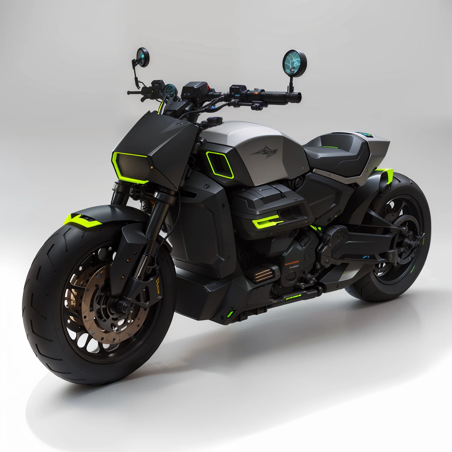 Cyberpunk mechanical motorcycle,Biomechanicals,hyper realisitc, Steel, Complex design, insanely details, finely detailled, Extremely clear lines, cinmatic lighting, photograph realistic, A detailed masterpiece