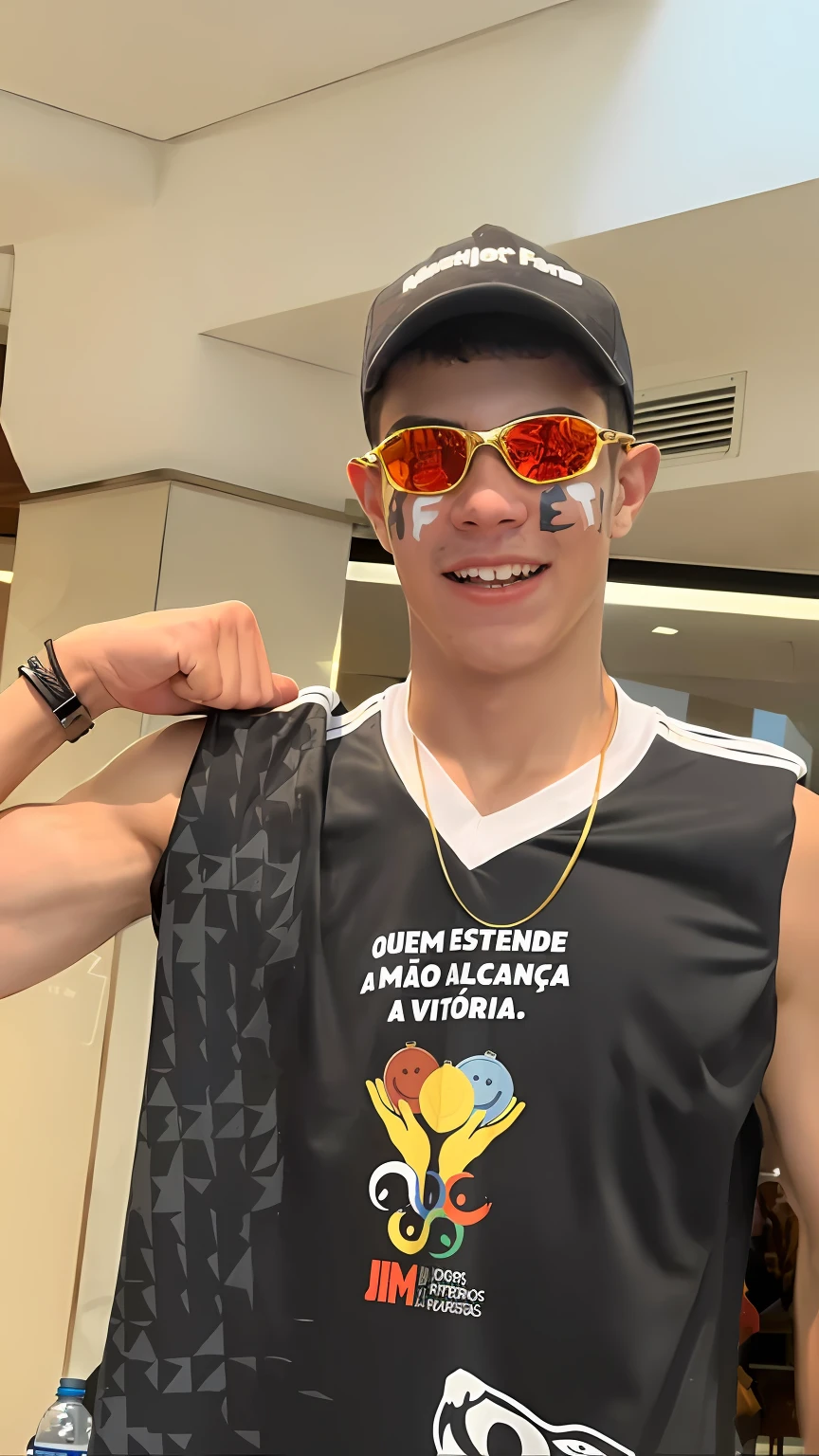 There's a man who's holding a shirt with a tie, caio santos, Carmelo Blandino, Directed by: Nandor Soldier, diego fernandez, inspirado em Nathan Oliveira, 🔞🤡, daniel mirante, inspirado em Samuel Silva, foto de perfil, In Sao Paulo, bladee from drain gang, vencedor do concurso de drible, Sidney Lugo