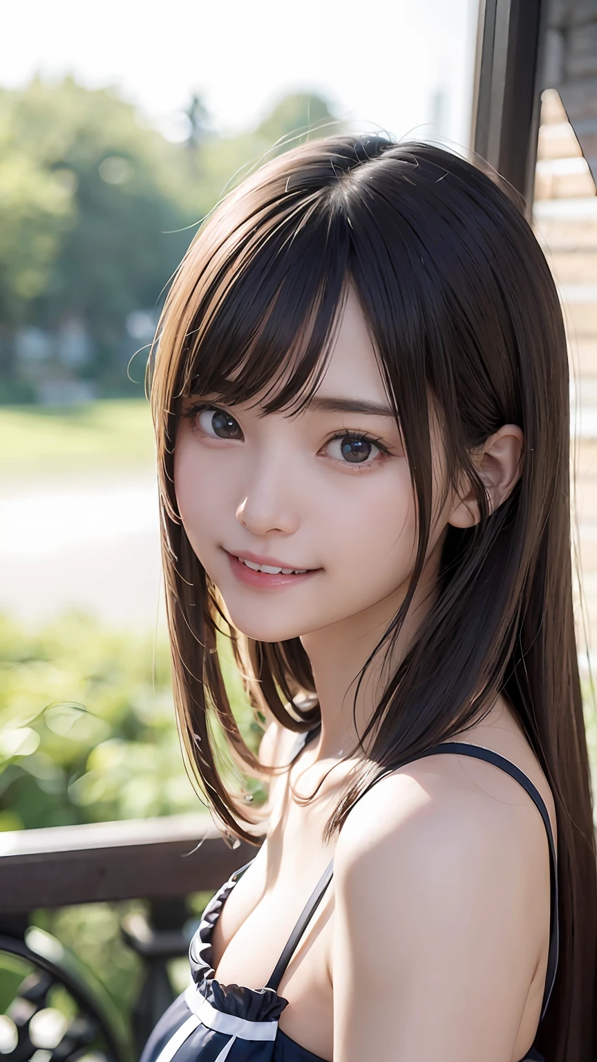 top-quality、(((cowboy  shot)))、((Facing straight ahead))、Bust Focus、Soft light、(depth of fields)、超A high resolution、(Photorealsitic:1.4)、Raw photography、Ambient Occlusion、((age19))、((a small face))、ren、1girl in, Swollen eyes、(Dark blonde hair：1)独奏, (A smile:1.2), (Brown-eyed,catchlight), Fine skin, The bikini、(excellent、​masterpiece)、1girl in、Good looking pose、beautidful eyes、Harmonious facial features、Bust Photo、photo photo、​masterpiece, The highest image quality, hightquality, beautiful a girl, japanes, Japan schoolgirl, detaileds, A detailed eye, Detailed skin, Beautiful skins, 超A high resolution, (Realistis:1.4)、Beautiful skins, (Dark blonde hair:1)、Medium Hair、Pattsun bangs、 (A hyper-realistic), (illustratio), (hight resolution), (8K), (ighly detailed), (The best illustrations), (beautifully detailed eyes), (ultra-detailliert), (wall-paper), (详细的脸), looking at the viewers, finely detail、A detailed face、pureerosfaceace_v1、A smile、((Opening Mouth：1.2))、((Show your teeth and smile))、Looking straight ahead、Looking straight ahead、angle from waist up、photos realistic、Bright lighting、profetional lighting、age19、