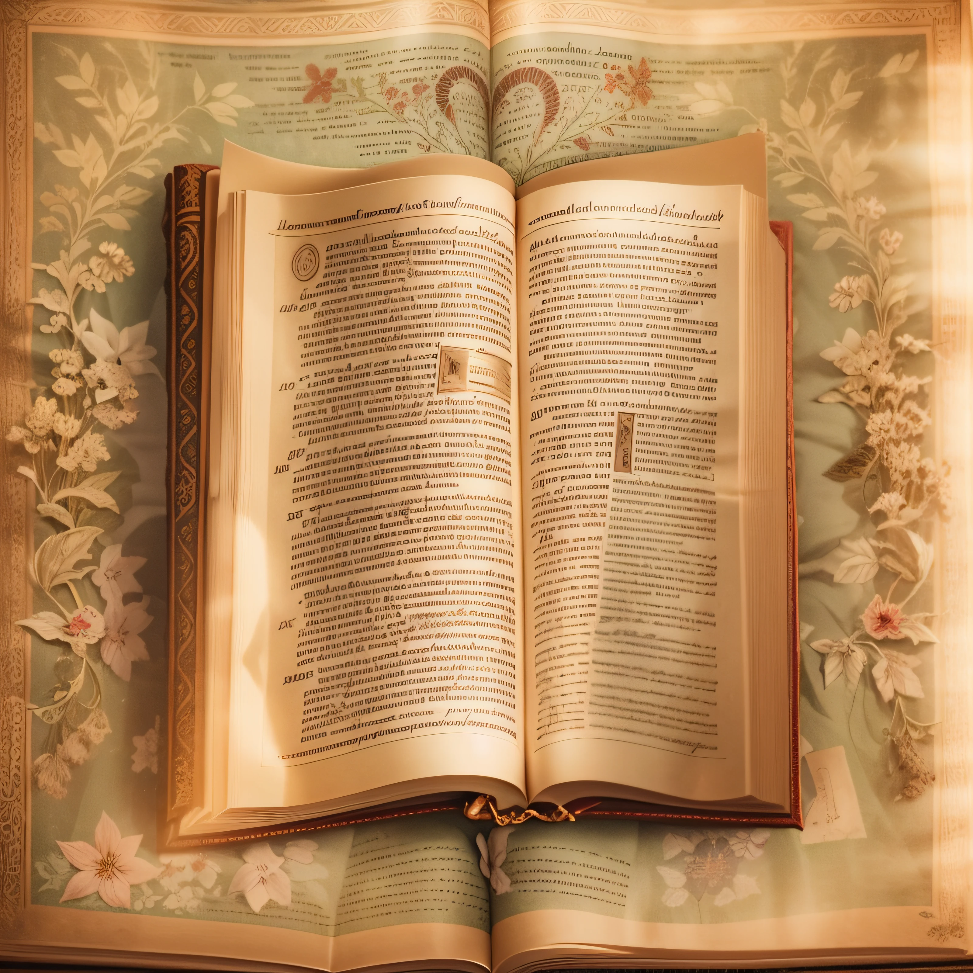 ((lifelike lighting, Melhor qualidade, 8K, Obra-prima: 1.3)), Foco claro: 1.2,Crie uma imagem ilustrativa para a foto de capa do YouTube, highlighting a Bible as a central element.

Na cena, position the open Bible in the center of the image, with slightly flipped pages, showing significant passages and highlighting their importance as a source of knowledge and spiritual guidance.

Around the Bible, Add symbolic elements that represent different themes and Bible stories, como um cajado (for Moses), uma pomba com um ramo de oliveira (symbolizing peace and the story of Noah), uma estrela brilhante (allusion to the Magi) ou uma coroa de espinhos (reference to the crucifixion of Jesus).

Utilize cores suaves e tons dourados para transmitir uma atmosfera serena e sagrada. A soft light can illuminate the Bible, emphasizing your importance as a spiritual guide.

In the space around the Bible, Add artistic details, como caligrafia ou arabescos, that refer to the artistic style of the ancient scriptures.

Add a discrete subtitle with the name of the YouTube channel and, if applicable, a brief sentence that expresses the theme of the content offered.

Lembre-se de que a imagem deve ser atrativa, respeitosa e convidativa, emphasizing the importance of the Bible as a source of wisdom and spiritual inspiration for the channel's audience
