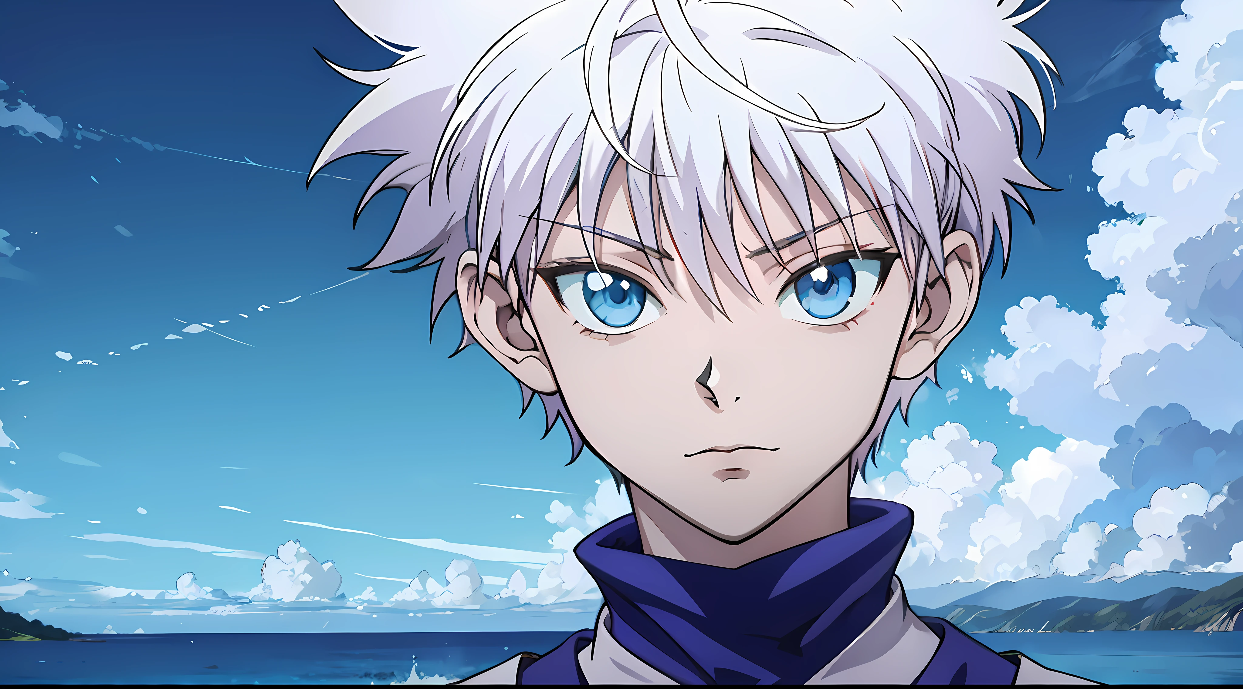 Anime character with blue eyes in water, wallpaper anime blue water, Anime Art Wallpaper 8K, Melhor Anime 4K Konachan Wallpaper, sad cerulean eyes, Anime Art Wallpaper 4K, Anime Art Wallpaper 4K, olhos azuis claros, Papel de parede anime 4k, olhos lacrimejantes azuis azuis, Anime Wallpaper 4k, 4k anime wallpapers, Olhos azuis azuis, Killua, Hunter x Hunter